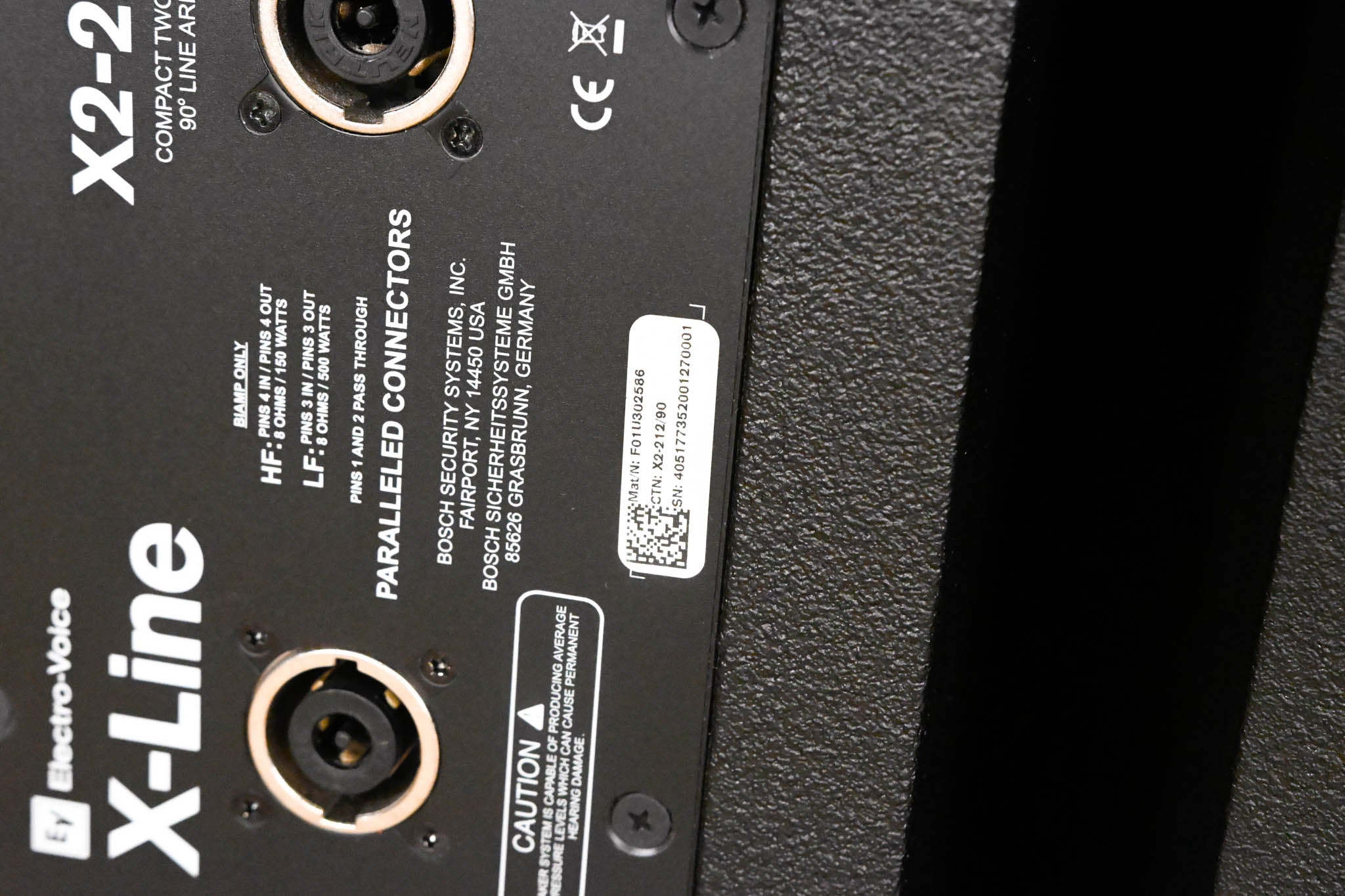 Electro-Voice (EV) X2-212/90 12" Vertical Line Array Loudspeaker (PAIR)