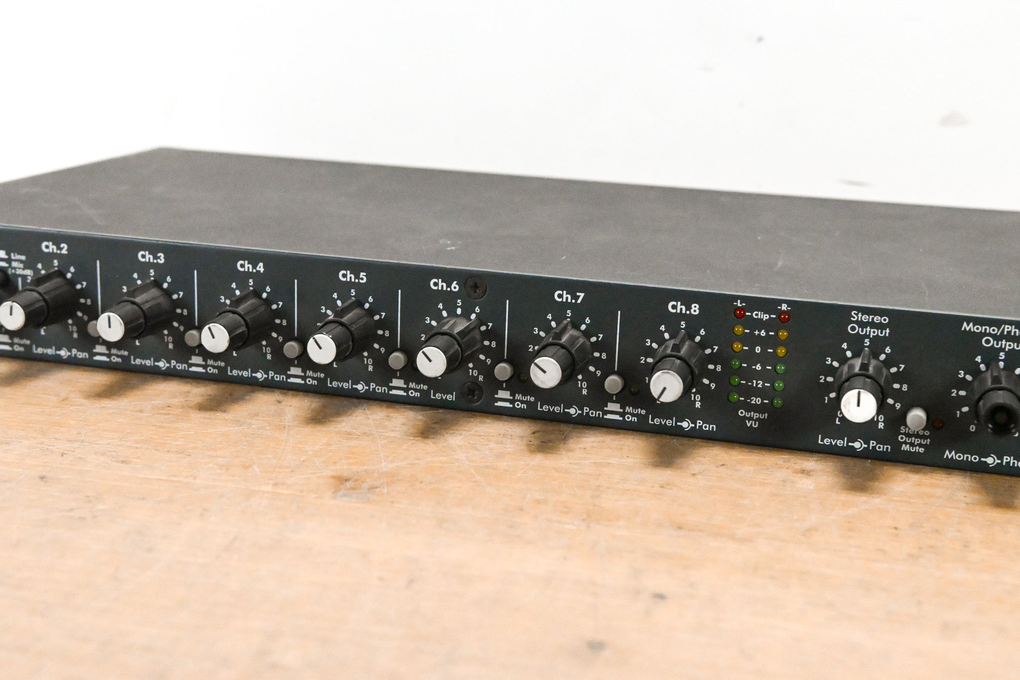 Ashly LX-308B 8-Channel Stereo Line Mixer