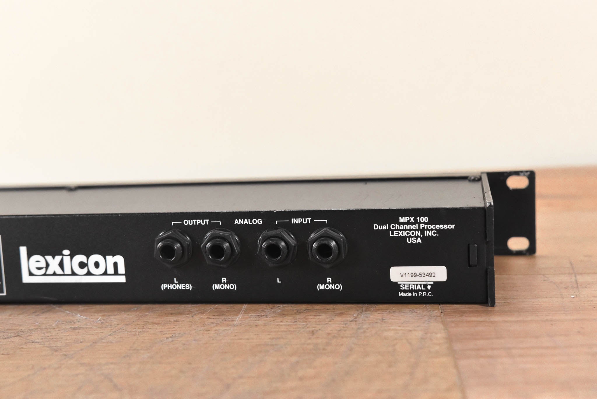 Lexicon MPX 100 Dual-Channel Effects Processor (NO POWER SUPPLY)