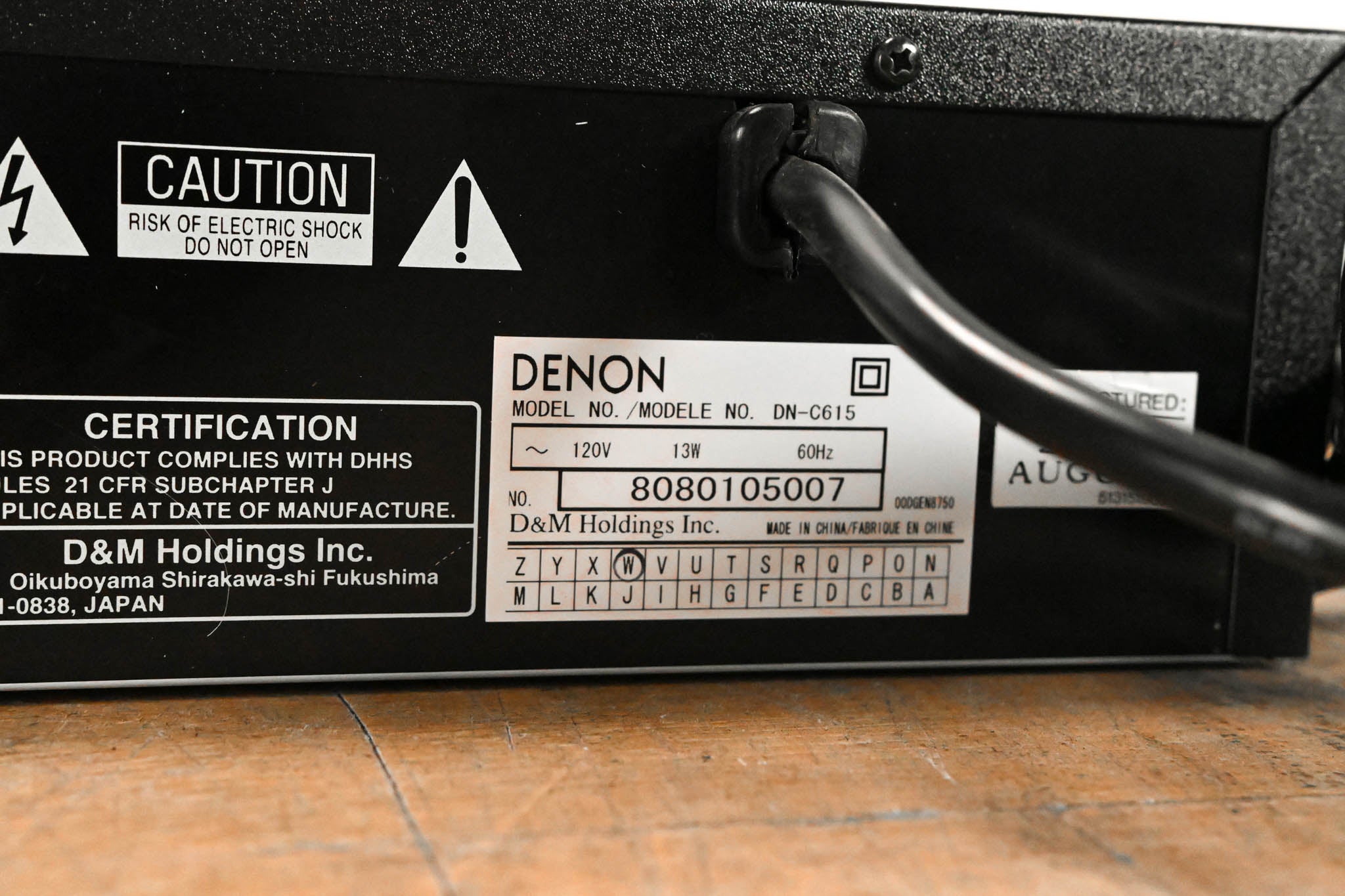 Denon DN-C615 Professional CD Player