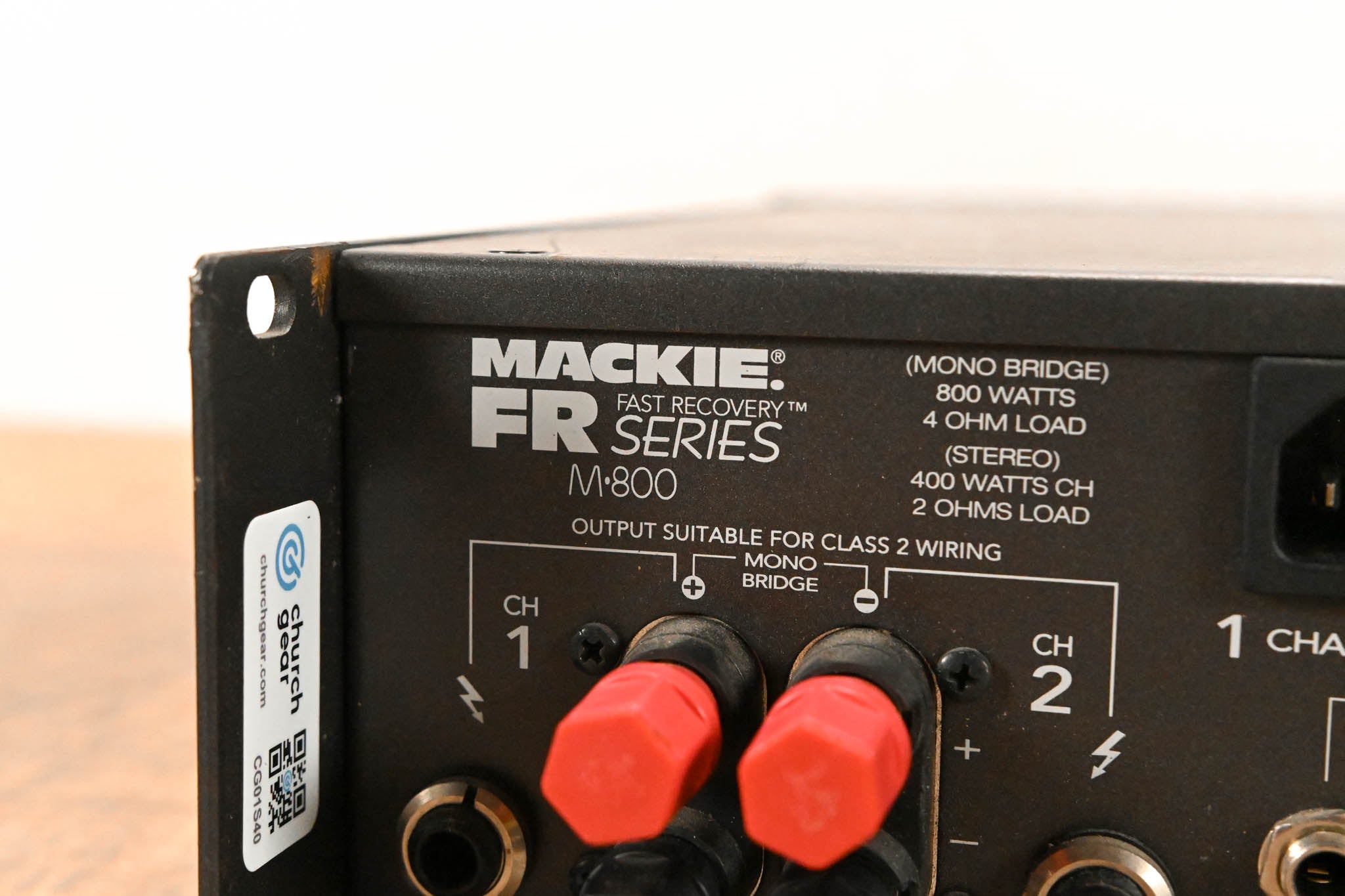 Mackie M800 FR Series 2-Channel Power Amplifier