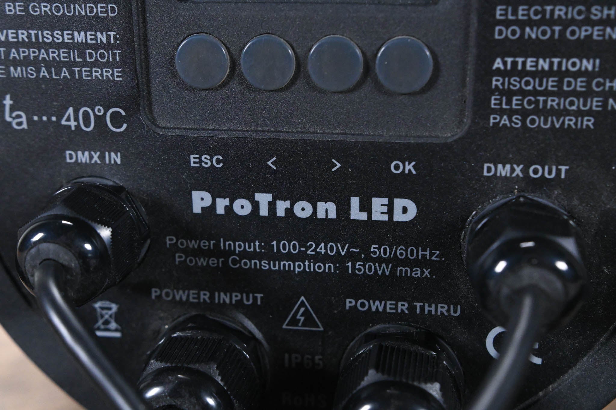 Elation ProTron LED 6,500K Cool White LED Strobe Light