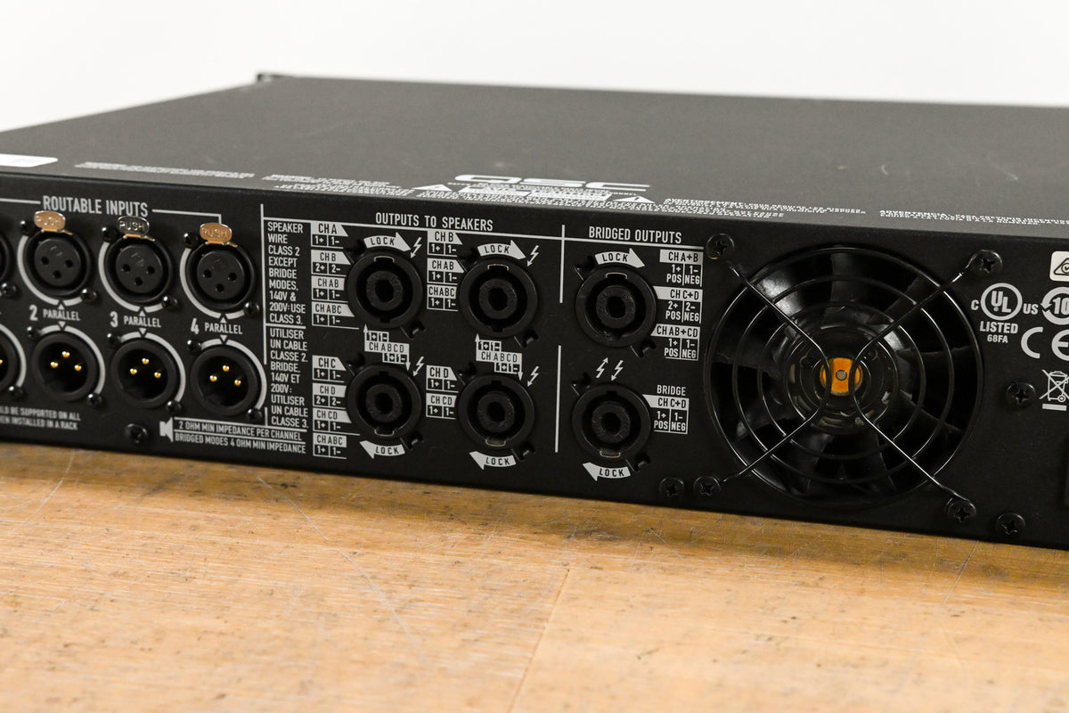 QSC PLD4.5 Four-Channel Power Amplifier with DSP