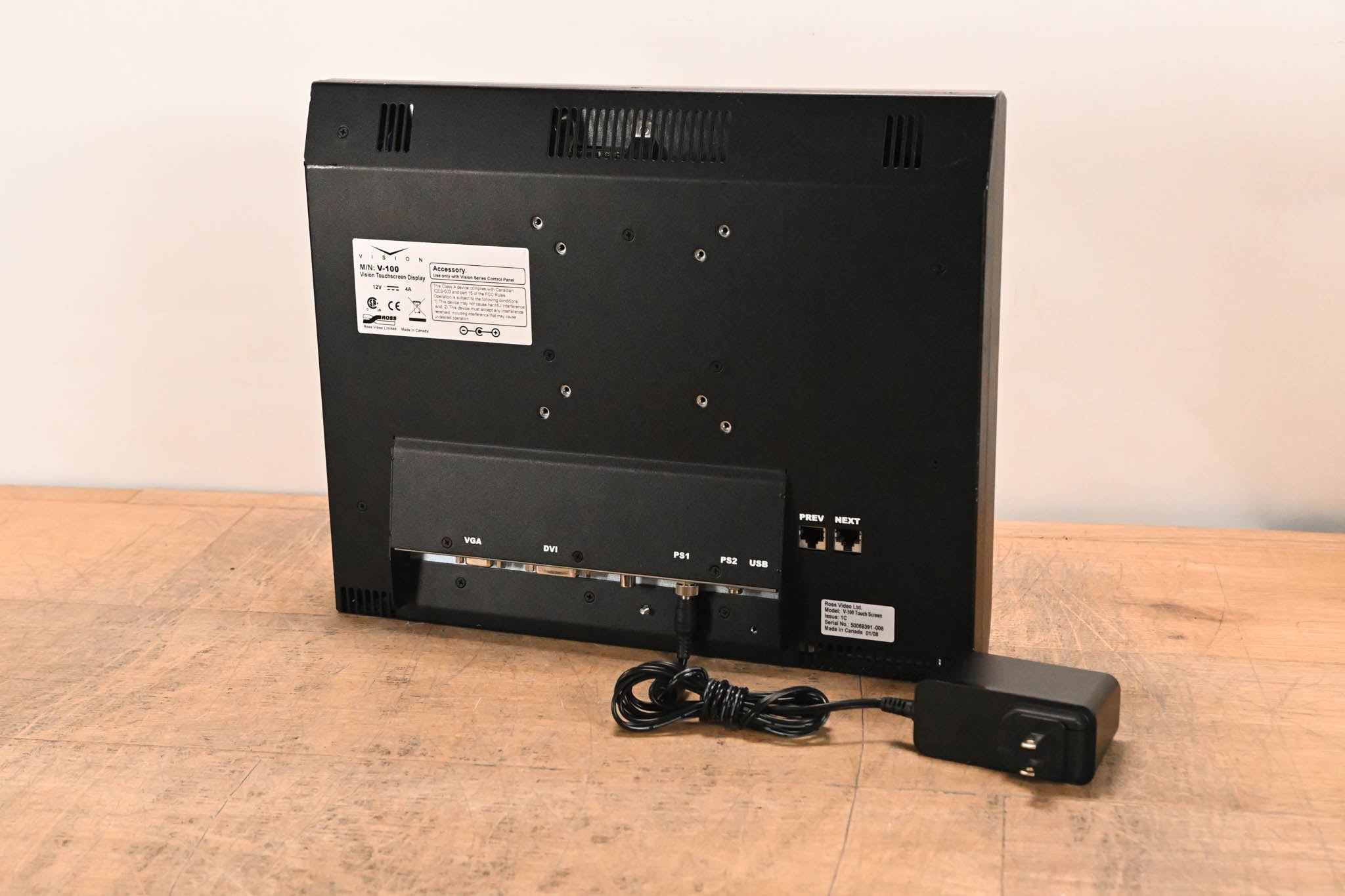 Ross V-100 Vision Touchchscreen Display