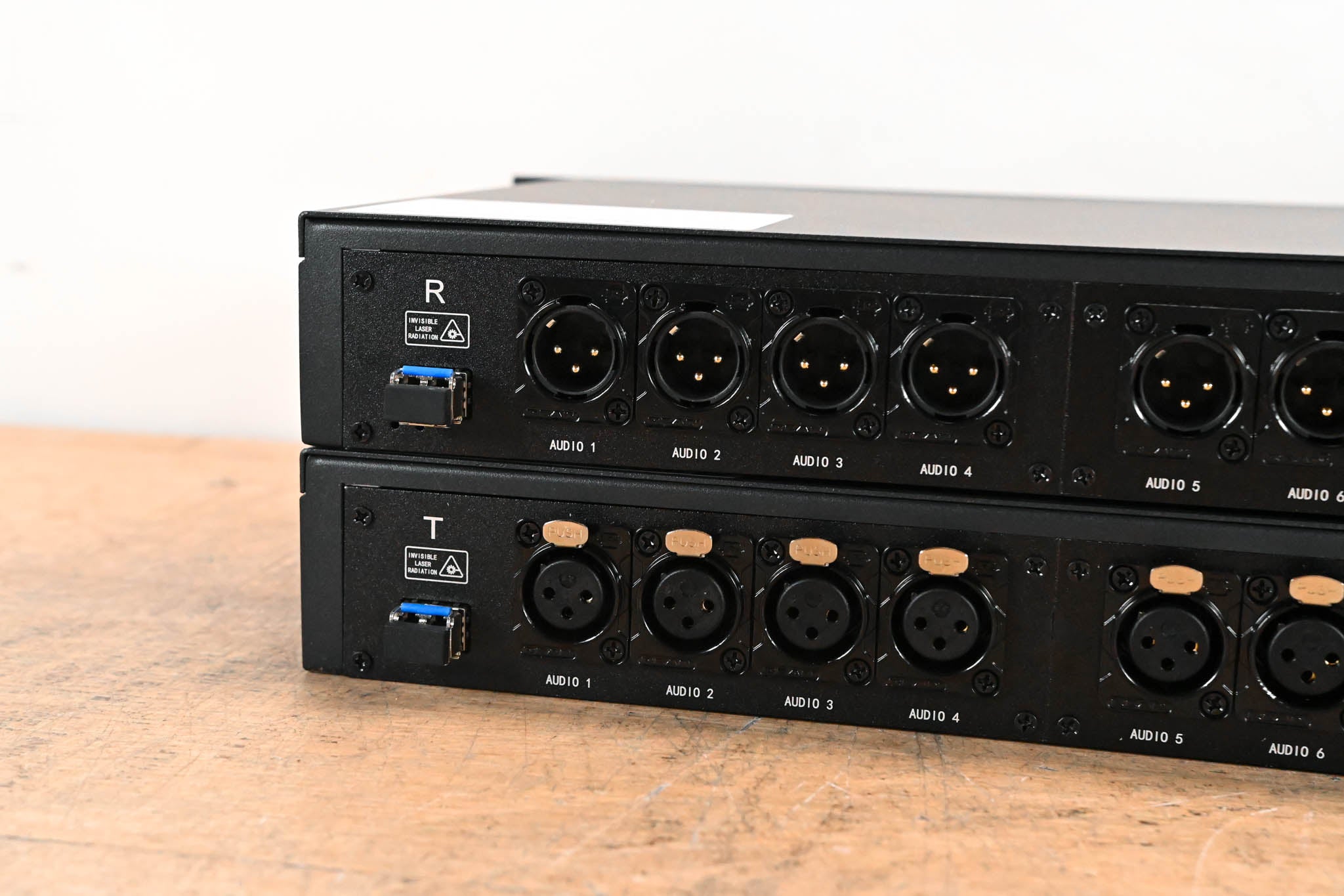 Transwan 8-CH Analog Audio Over Fiber Optical Multiplexer (TX/RX Pair)