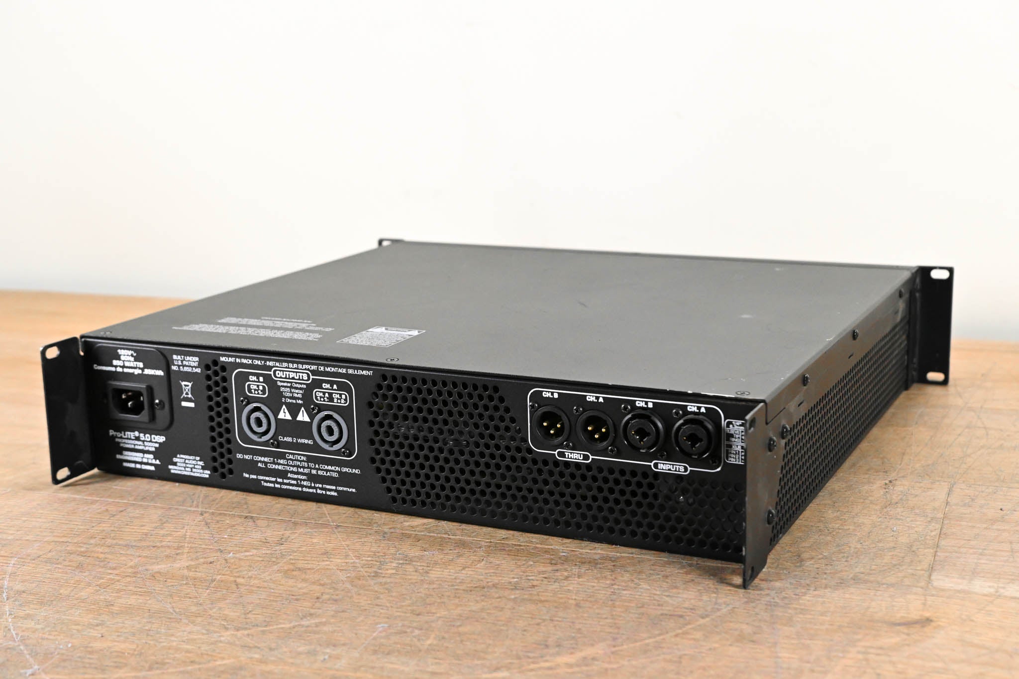 Crest Audio Pro-LITE 5.0 DSP 2-Channel Power Amplifier with DSP