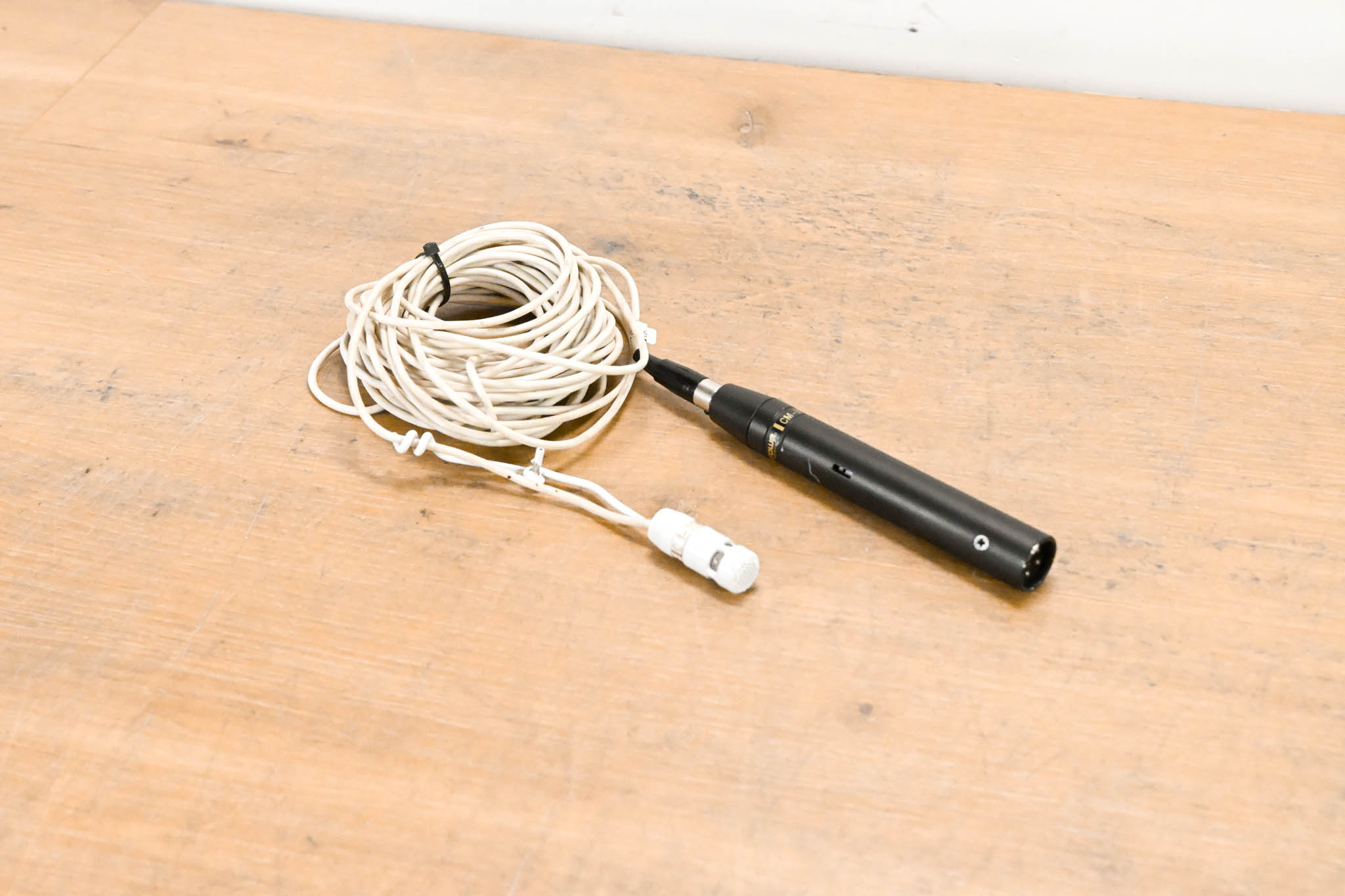 Crown CM-31W Mini Supercardioid Condenser Hanging Mic w/ Inline Preamp