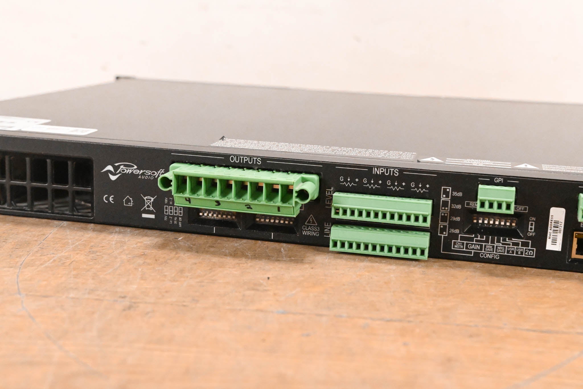 Void Bias Q2 4-Channel DSP Power Amplifier w/ Dante