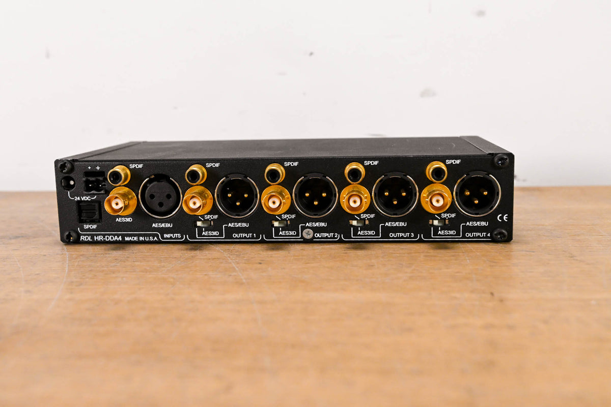 Radio Design Labs HR-DDA4 Digital Audio Distributor (NO POWER SUPPLY)