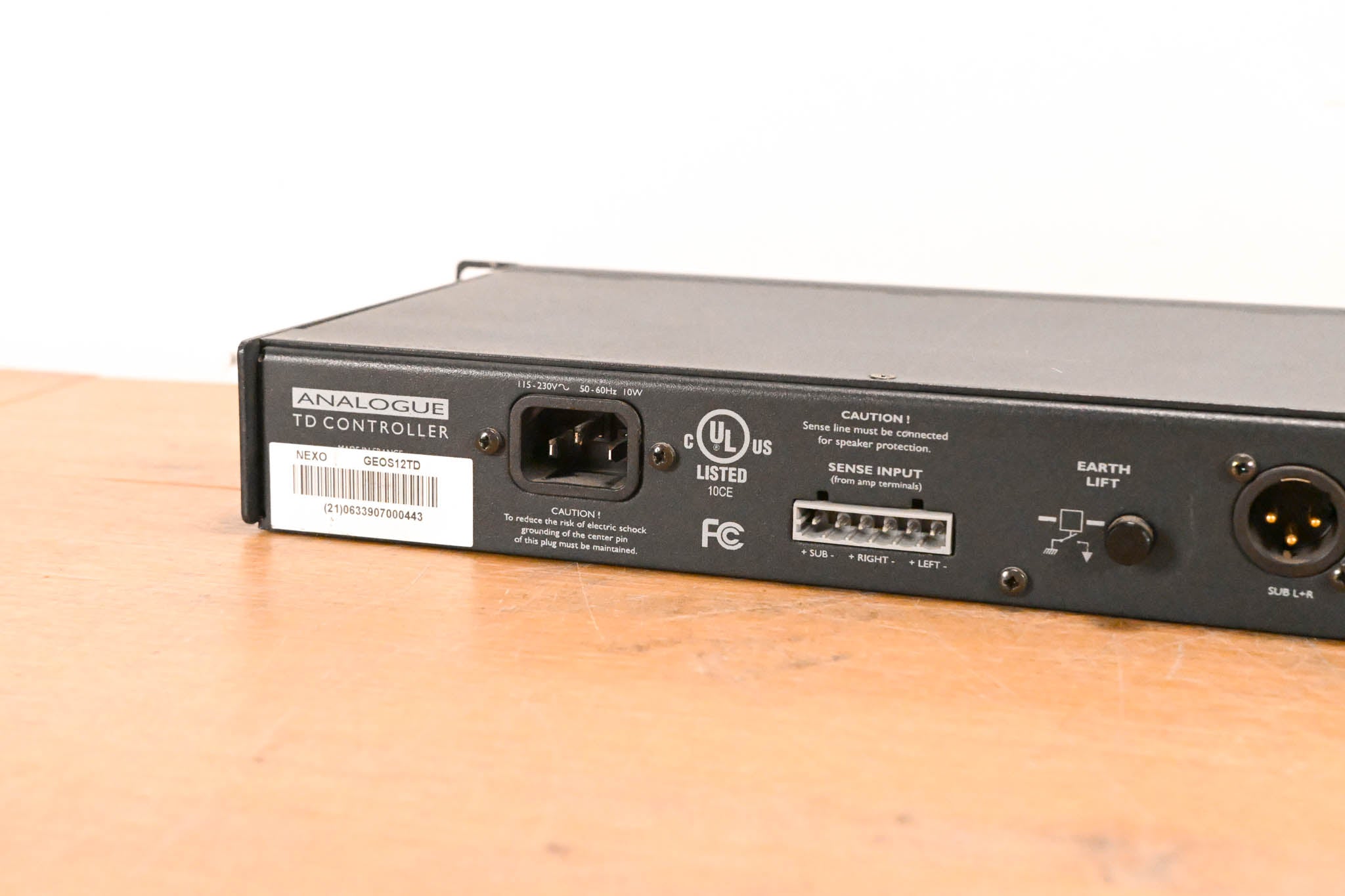 NEXO GEO S12 TD Digital Loudspeaker Controller