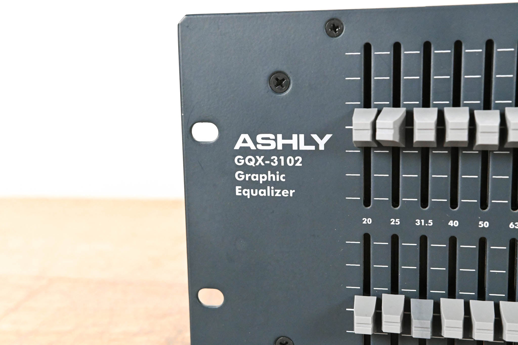 Ashly GQX-3102 2-Channel 31-Band Graphic Equalizer