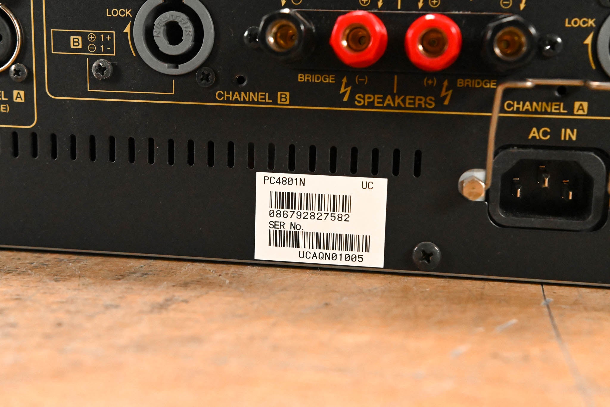 Yamaha PC4801N 2-Channel 475W Power Amplifier