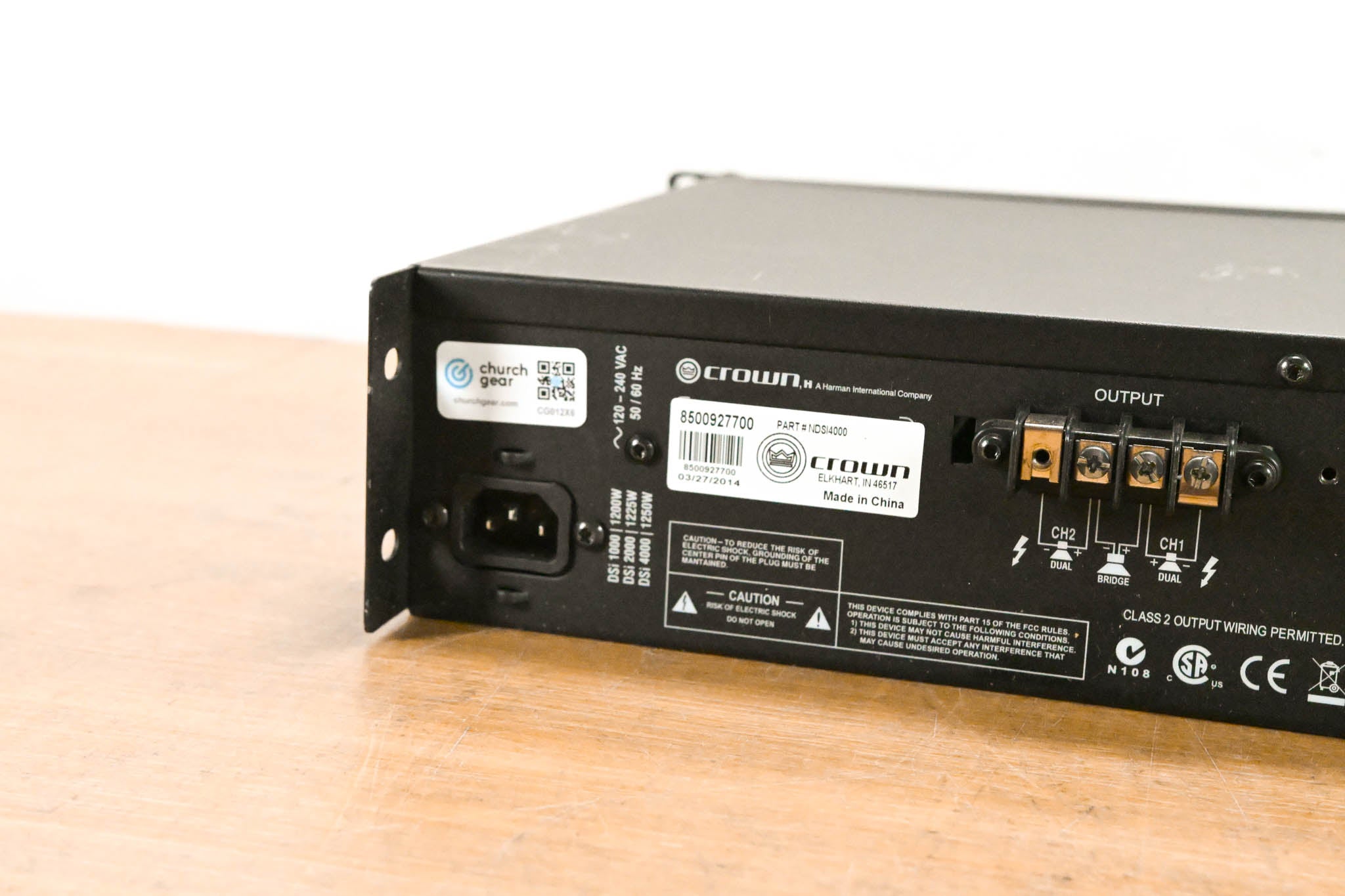 Crown DSi 4000 2-Channel Power Amplifier