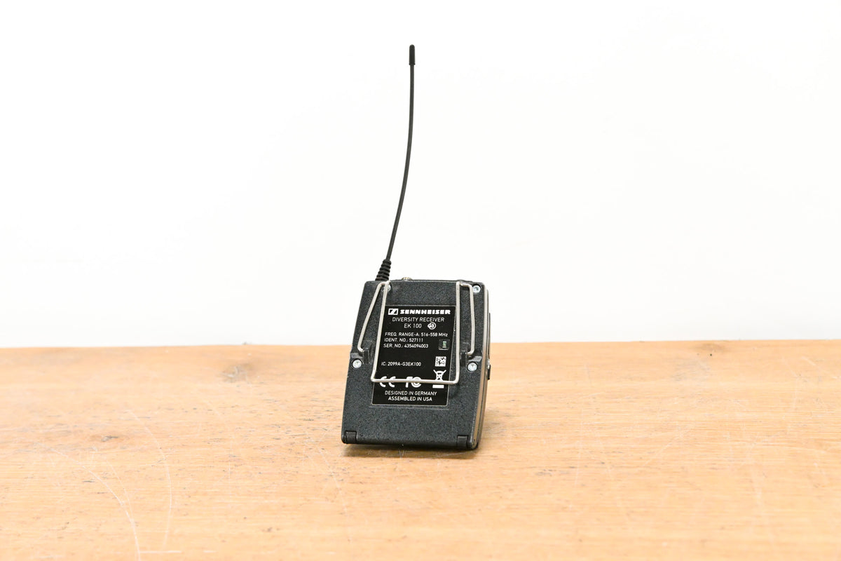 Sennheiser ew 100 G3 Bodypack Transmitter/Receiver A Range: 516-558 MHz