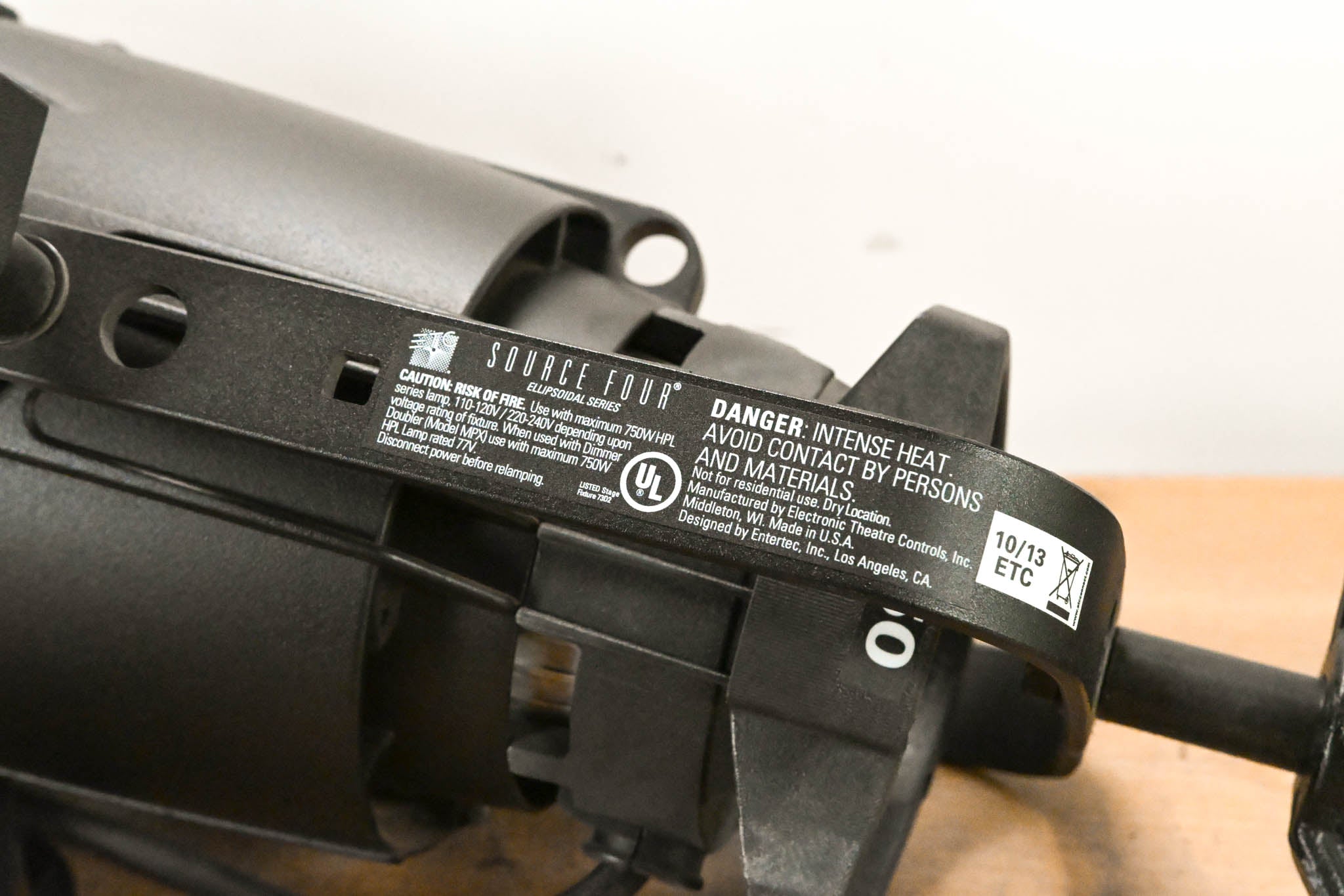 ETC Source Four 750 Ellipsoidal Light (No Lens Tube)