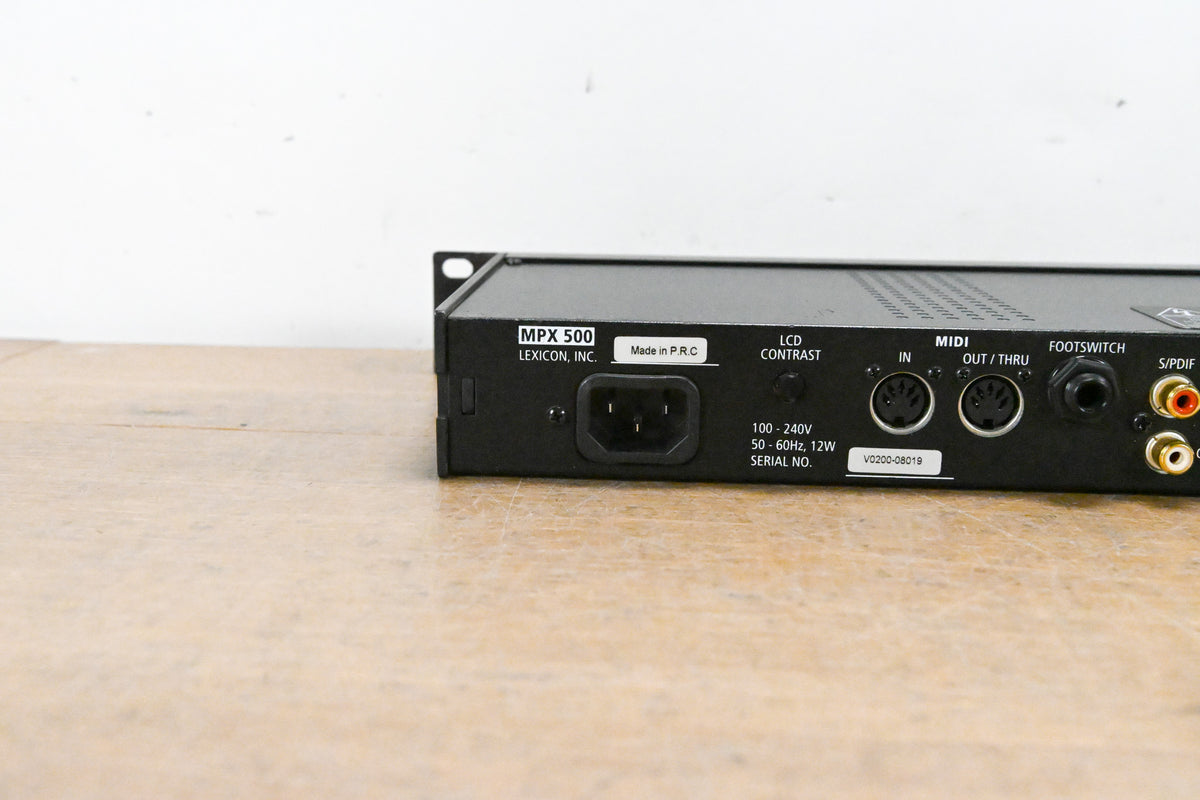 Lexicon MPX 500 24-Bit Dual-Channel Effects Processor