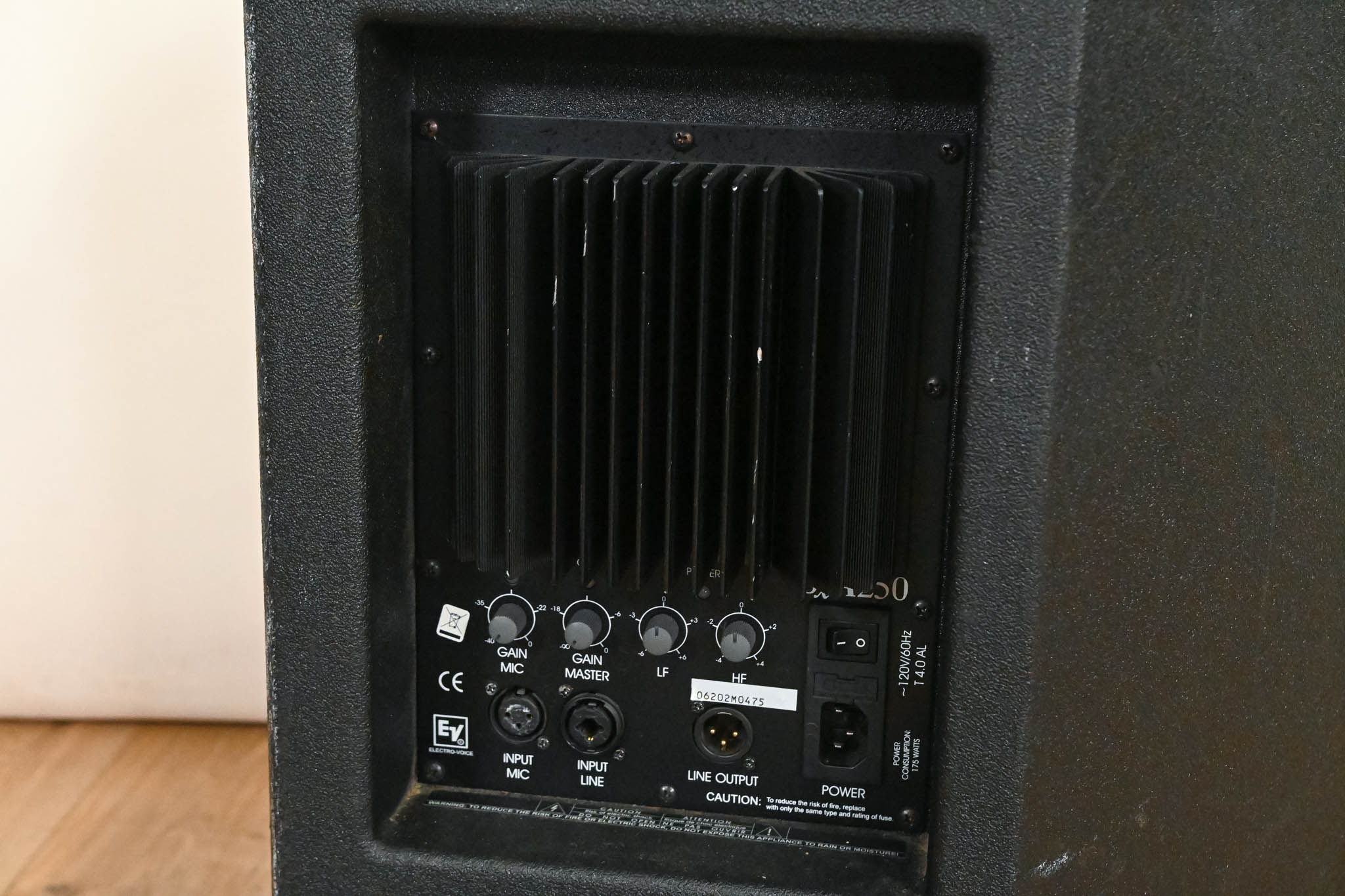 Electro-Voice (EV) SxA250 Two-Way Bi-Amplified PA Speaker/Floor Monitor
