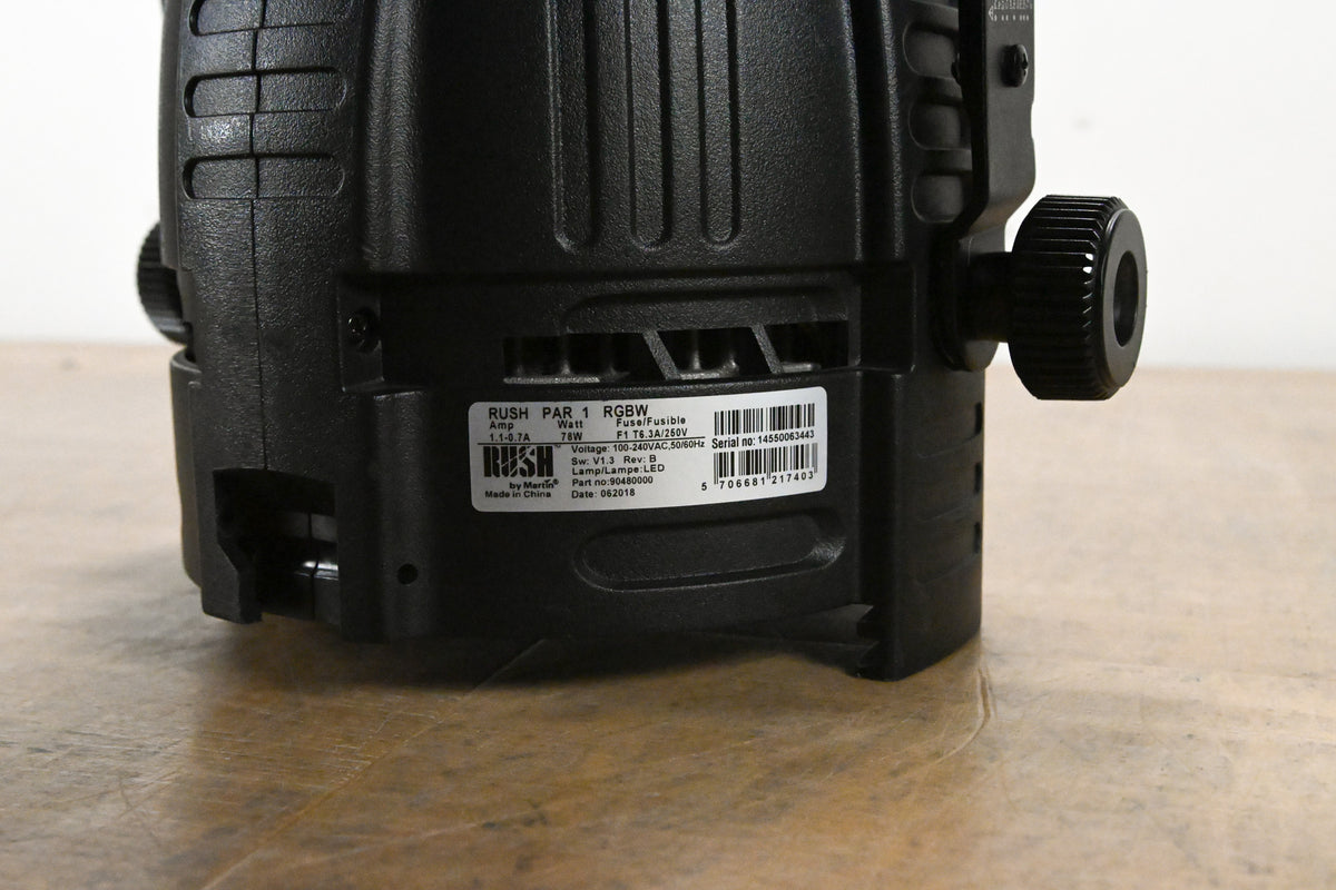 Martin Lighting RUSH PAR 1 RGBW LED PAR Can
