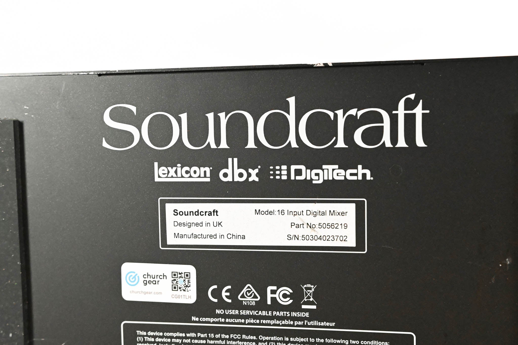 Soundcraft Ui16 16-Input Remote-Controlled Digital Mixer