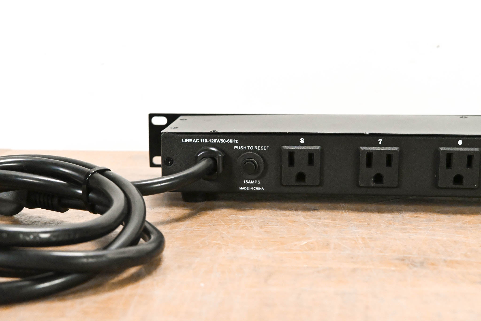 Pyle PCO850 19" Rackmountable Power Strip Surge Protector
