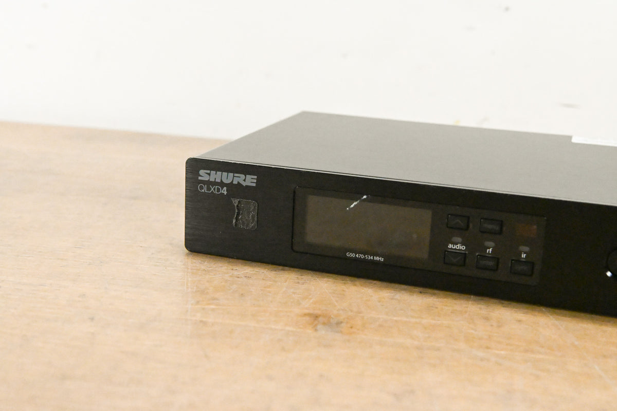 Shure QLXD24/KSM9HS Digital Handheld Wireless System - G50 Band (NO PSU)