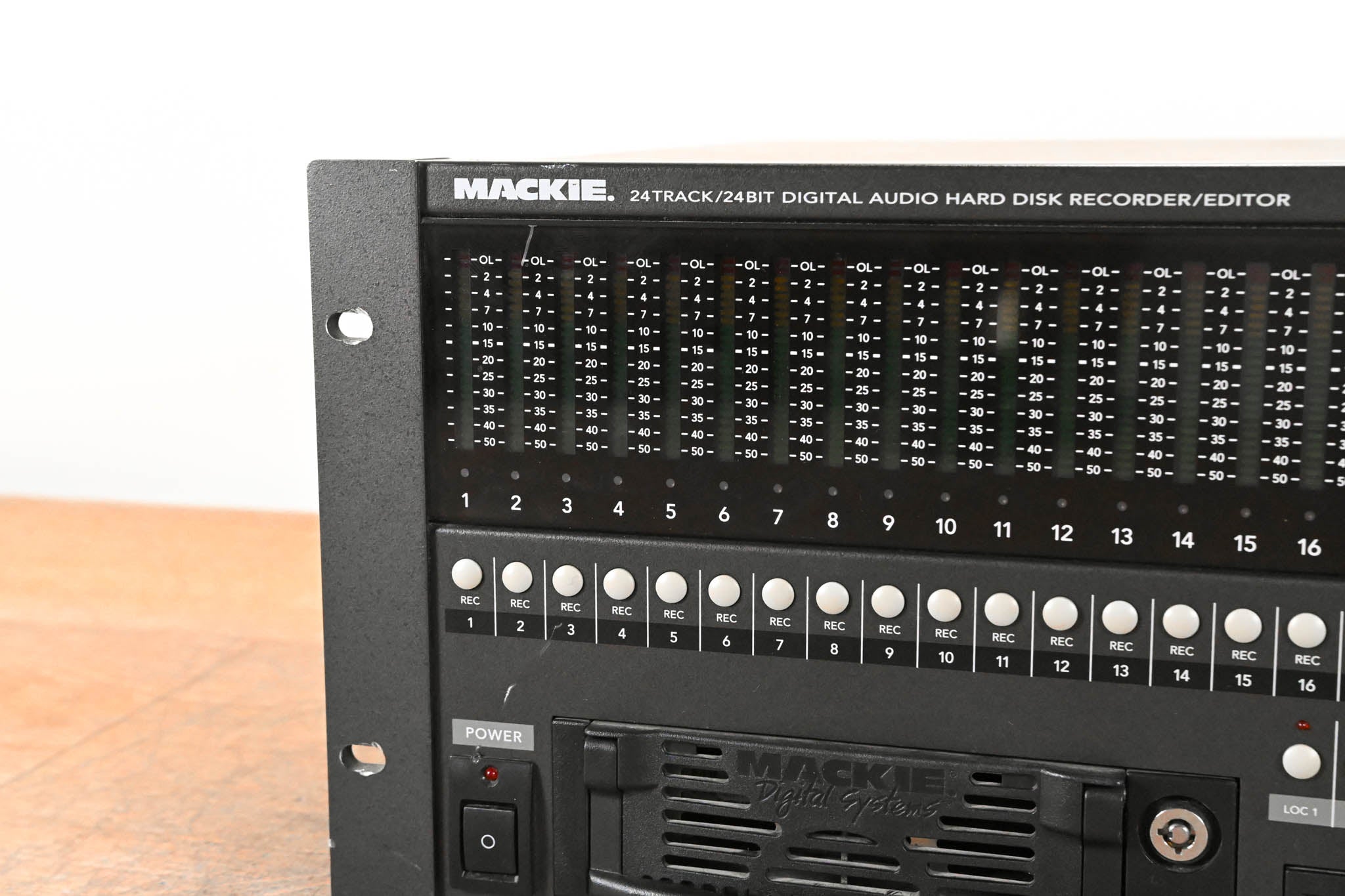 Mackie HDR24/96 24-Bit 24-Track Digital Audio Hard Disk Recorder