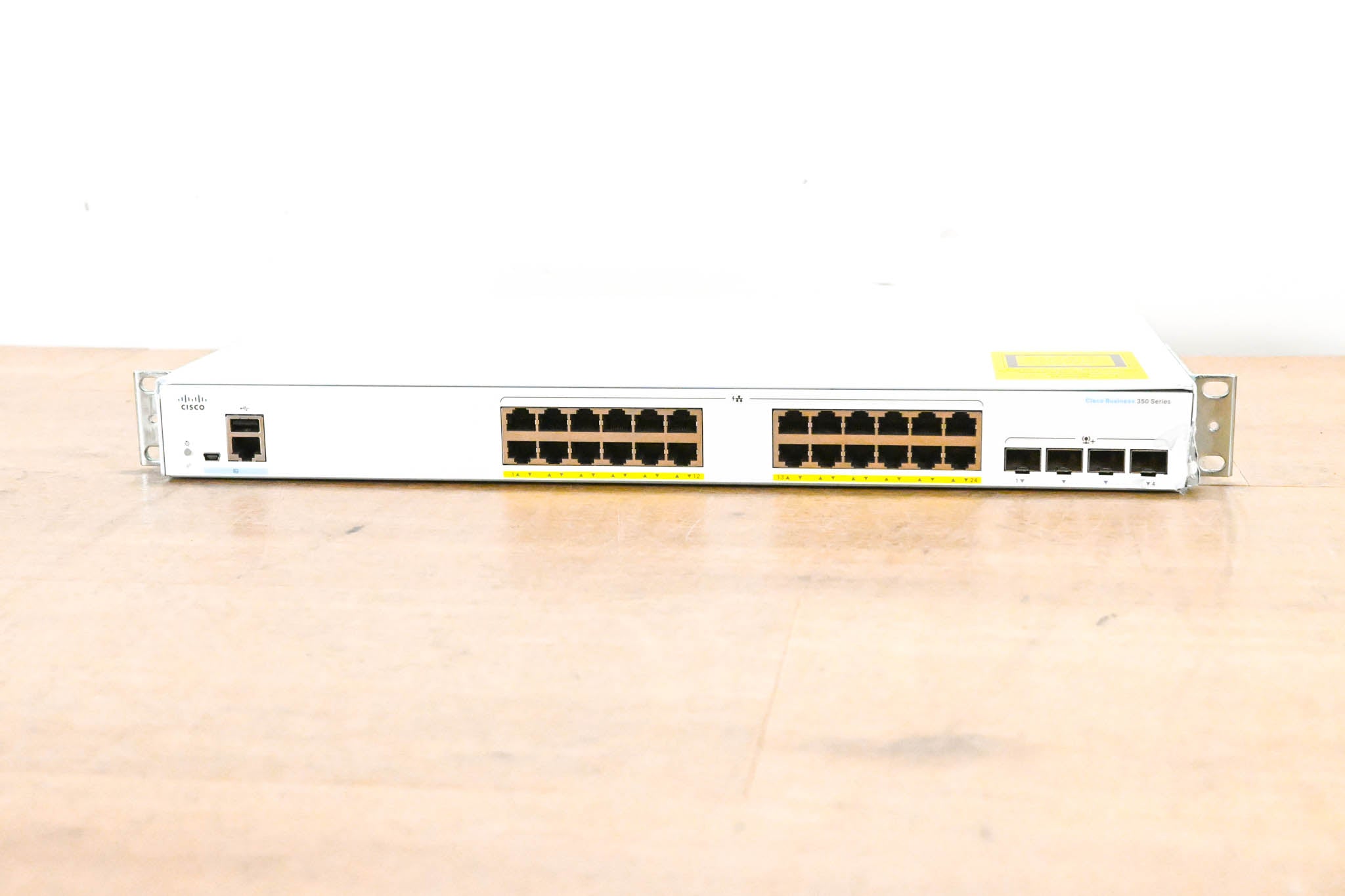 Cisco CBS350-24P-4X 24-Port Gigabit PoE Stackable Managed Switch