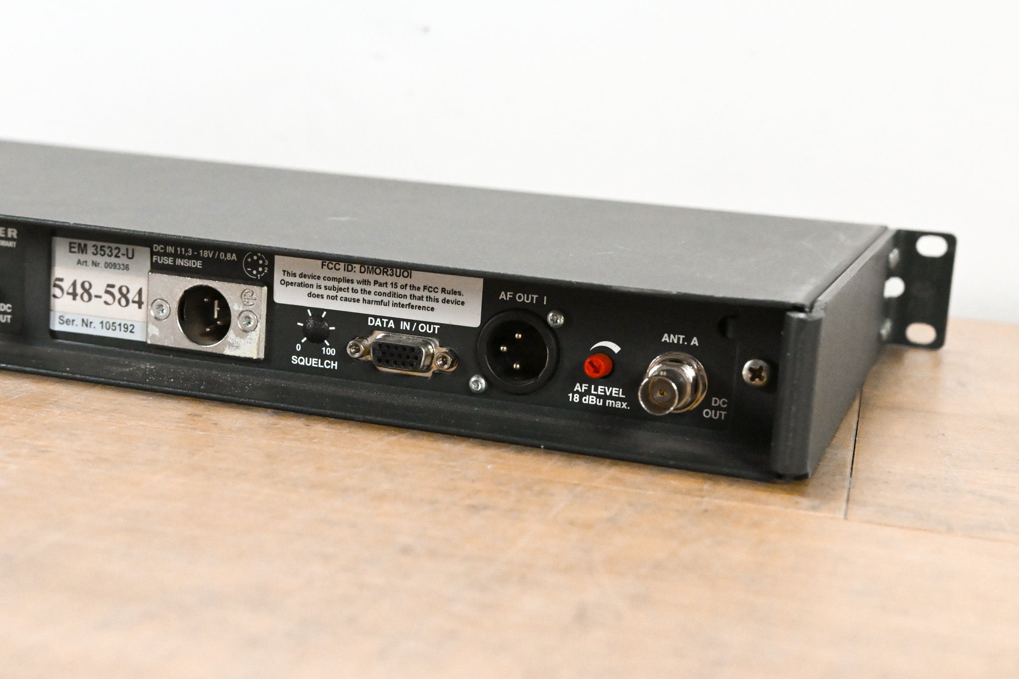 Sennheiser EM 3532-U Mikroport Receiver w/ SK5212-II Packs 548-584 MHz