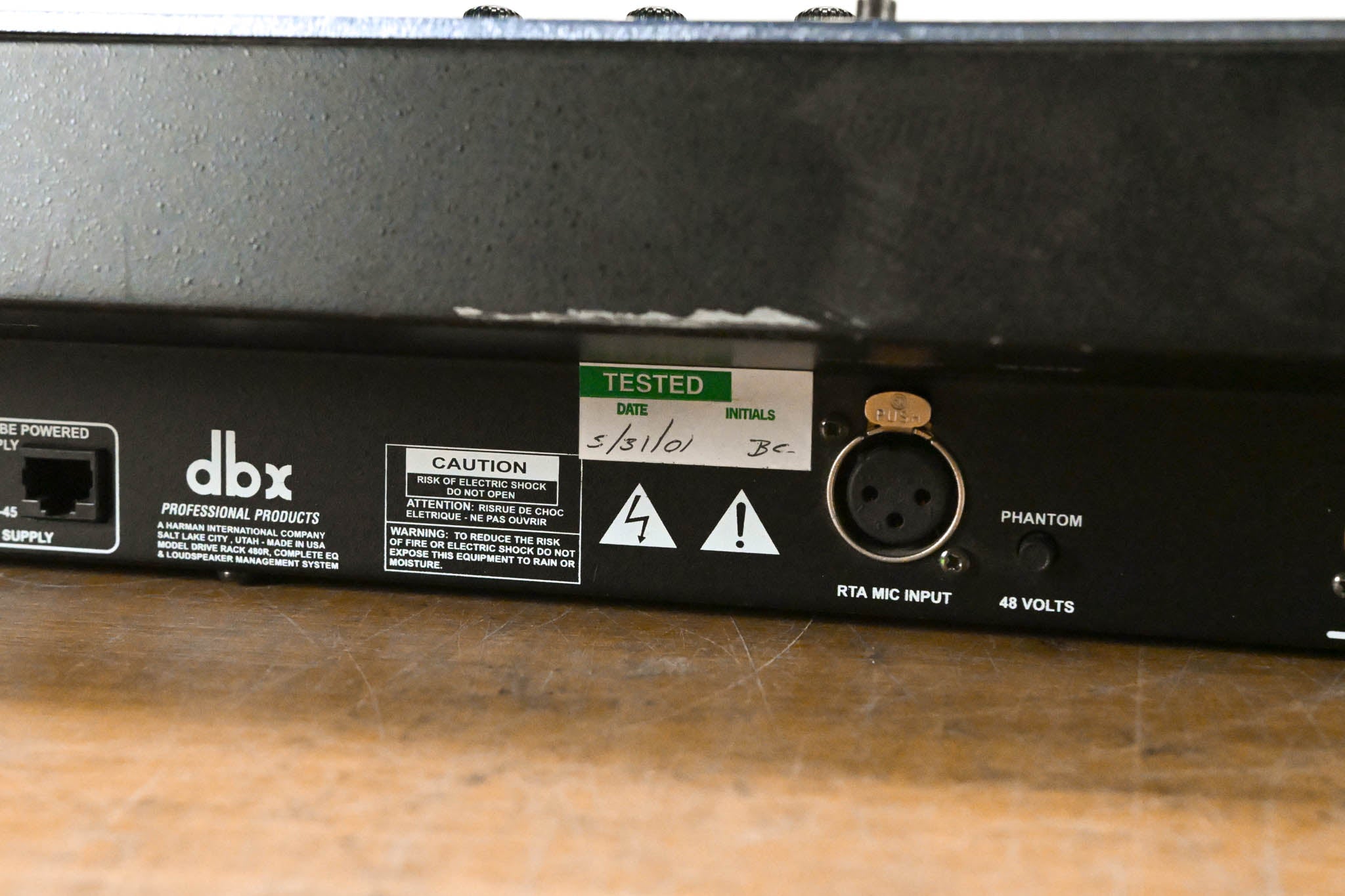 dbx Driverack 480R Remote Management System (NO POWER SUPPLY)