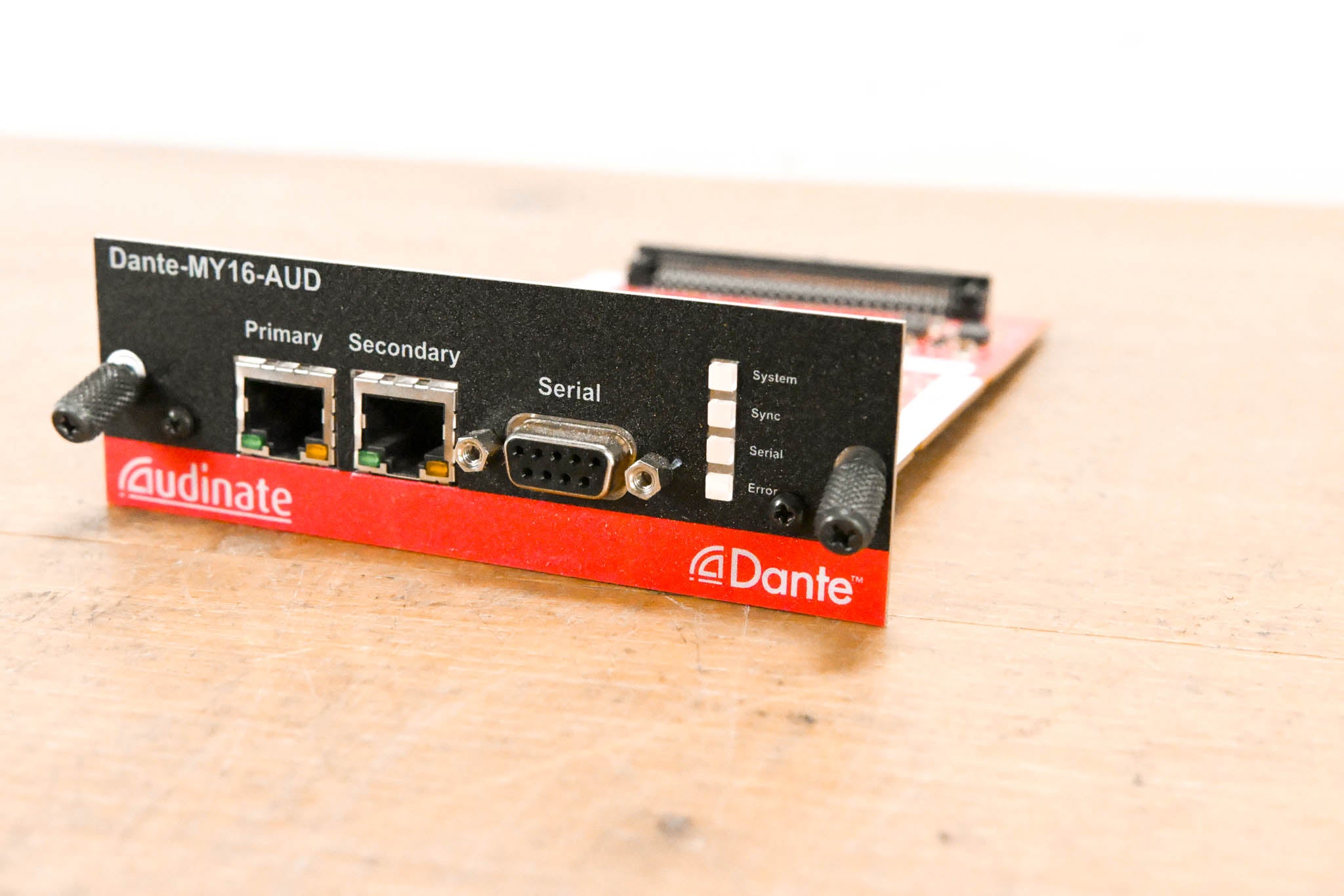 Audinate Dante-MY16-AUD 16-Channel Dante Network I/O Card