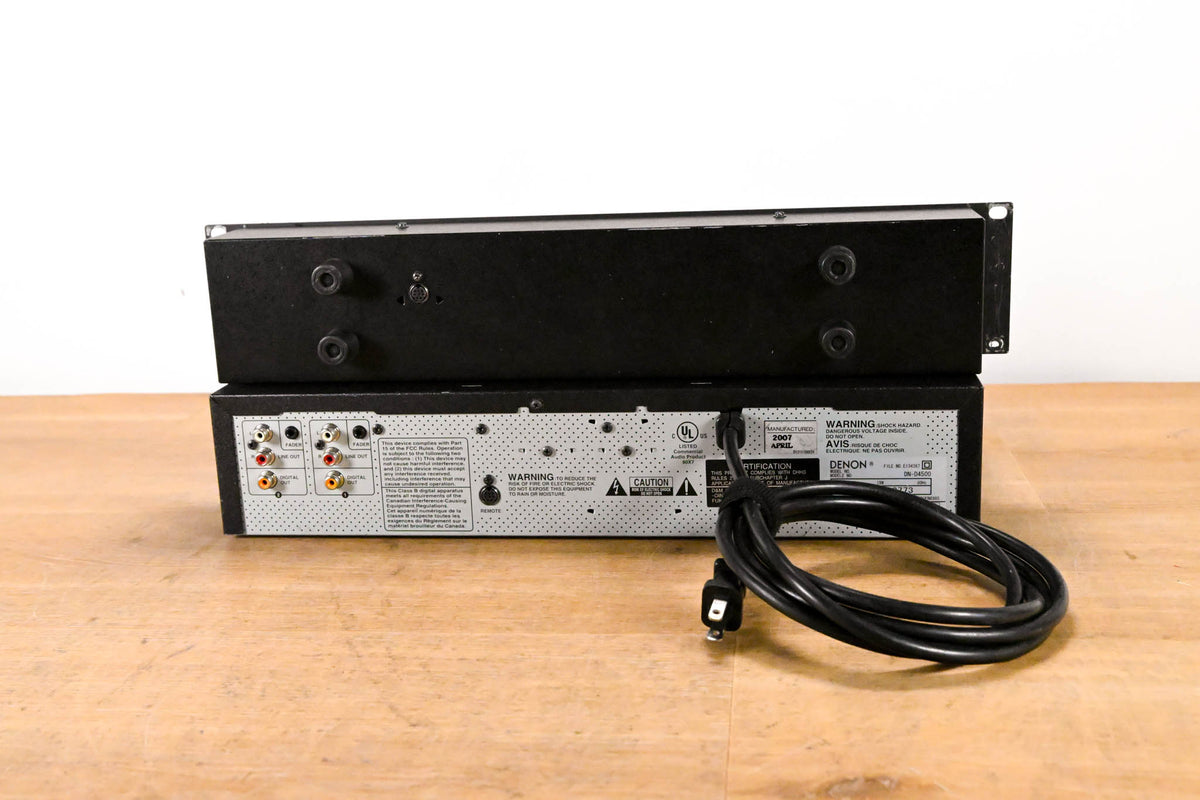 Denon DN-D4500 Rackmount Dual CD/MP3 Player with Remote Control