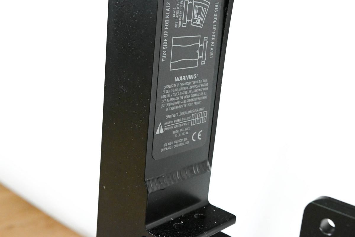 QSC KLA AF12 Aluminum Array Frame for KLA Series Enclosures