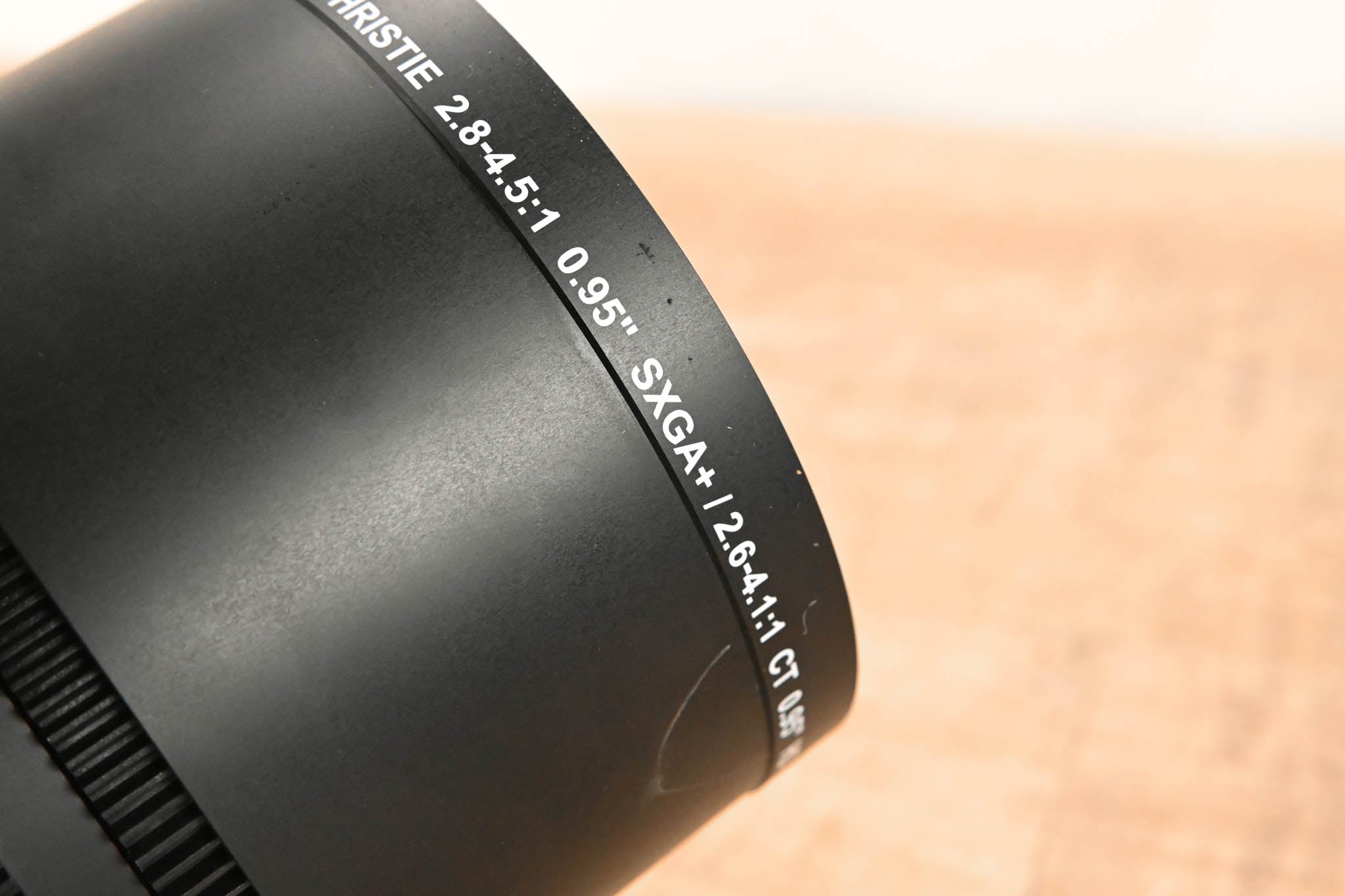 Christie 2.8-4.5:1 0.95" SXGA+ / 2.6-4.1:1 CT 0.95" HD Projector Lens