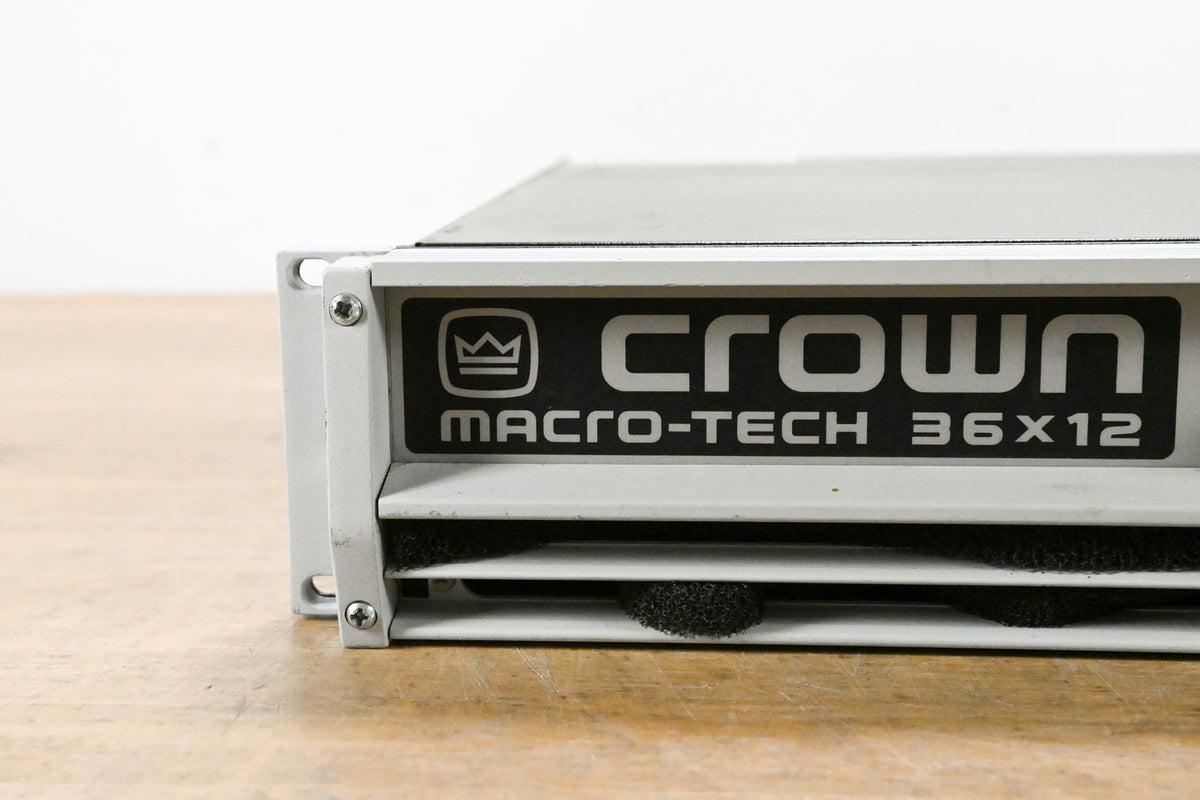 Crown Macro-Tech 36x12 2-Channel Power Amplifier