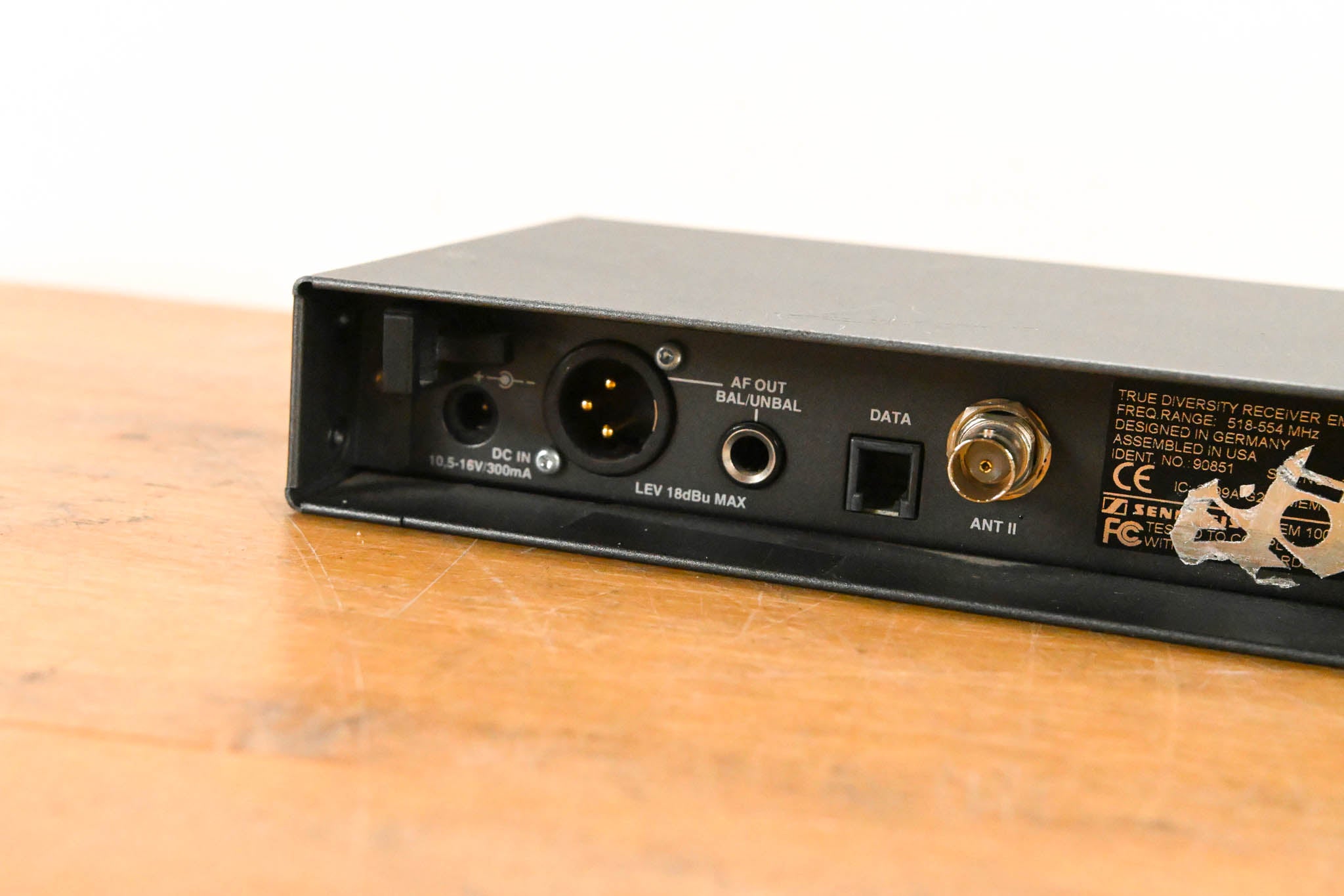 Sennheiser EM 100 G2 Receiver w/ SK 100 G3 Bodypack 518-554 MHz (NO PSU)