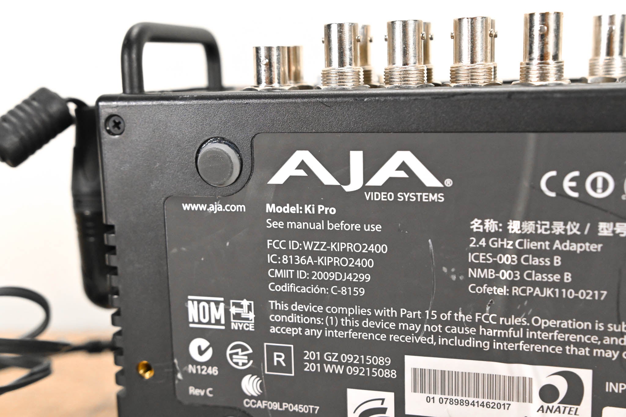 AJA Ki Pro File-Based HD/SD Video Recorder and Player