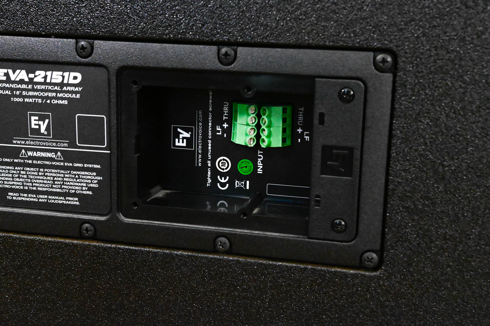 Electro-Voice (EV) EVA-2151D Dual 15" Passive Line Array Subwoofer