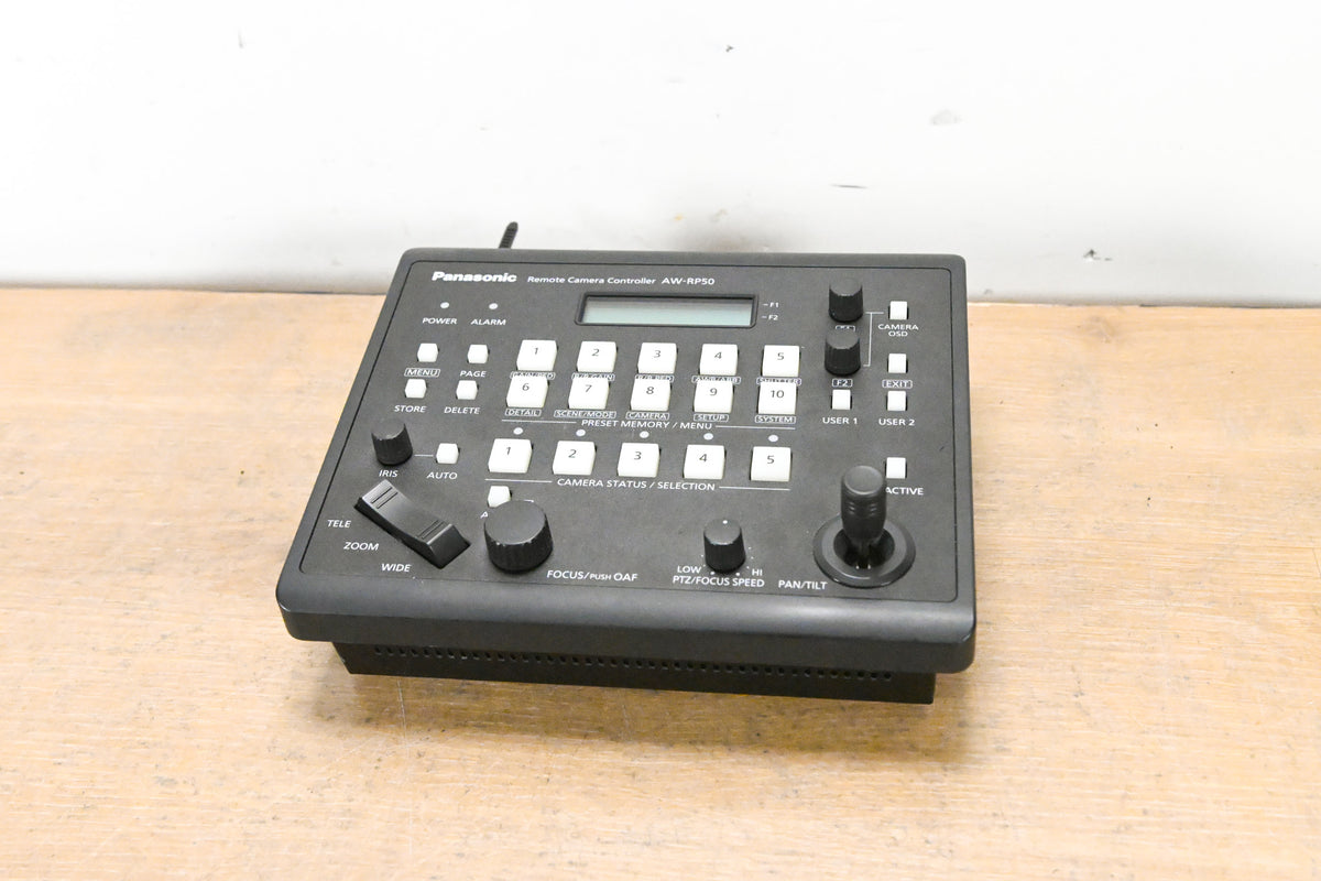 Panasonic AW-RP50 Compact Remote Camera Controller (NO POWER SUPPLY)