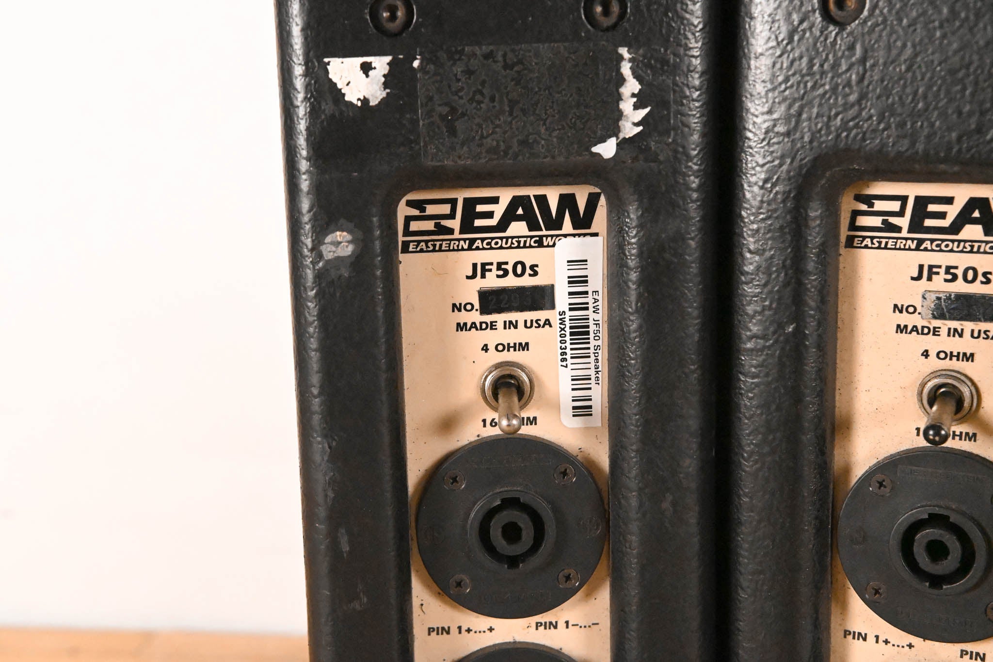 EAW JF50s Compact 2-Way Full Range Passive Loudspeaker (PAIR)