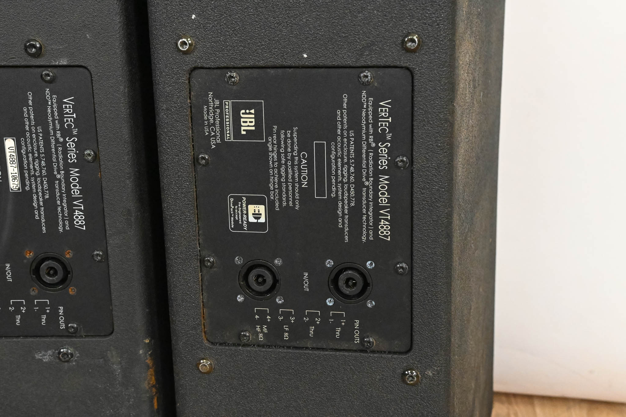 JBL VT4887 Compact Bi-Amplified 3-Way Line Array Element (PAIR)