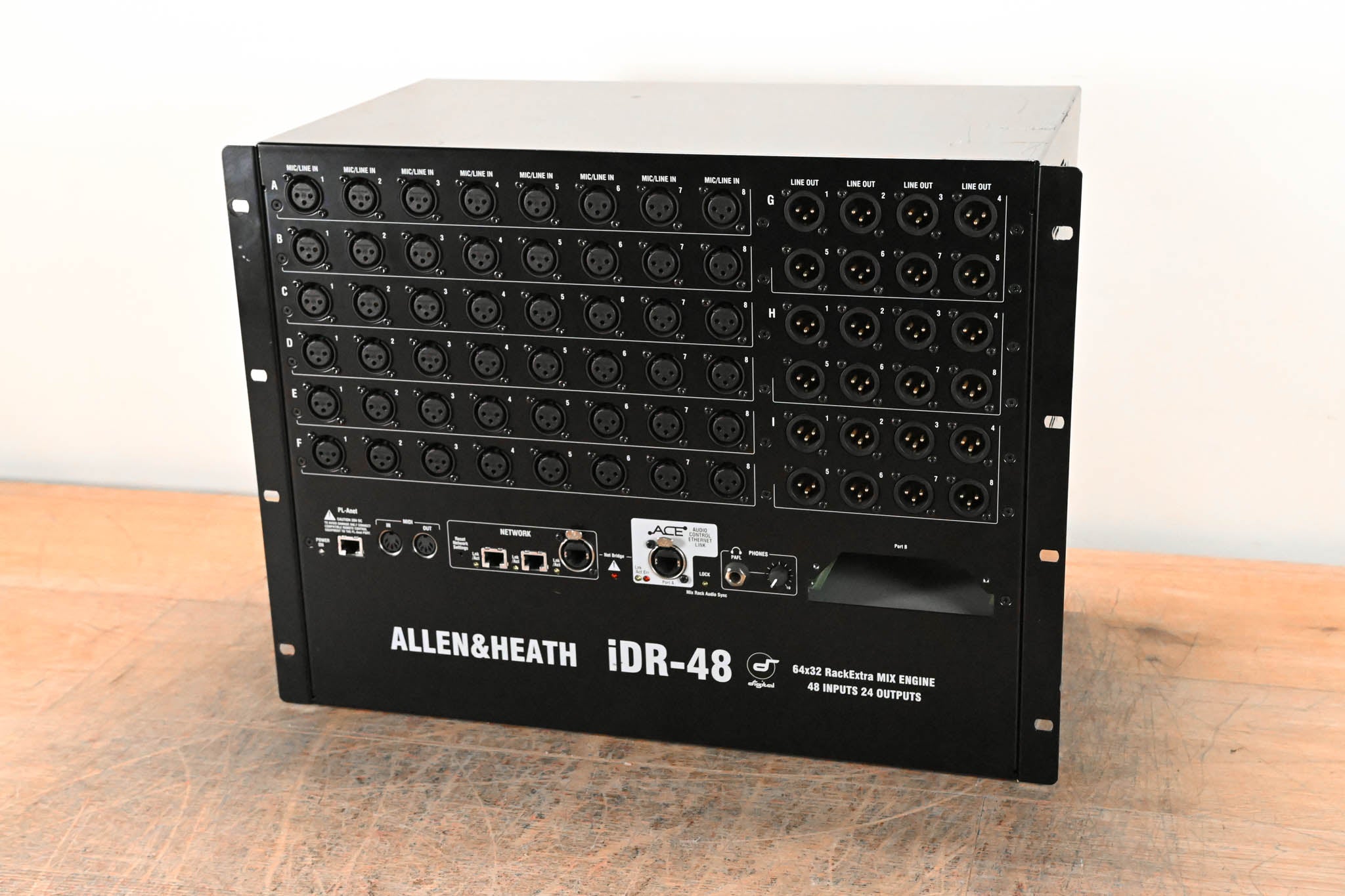 Allen & Heath iDR-48 48-In, 24-Out Audio Stage Box