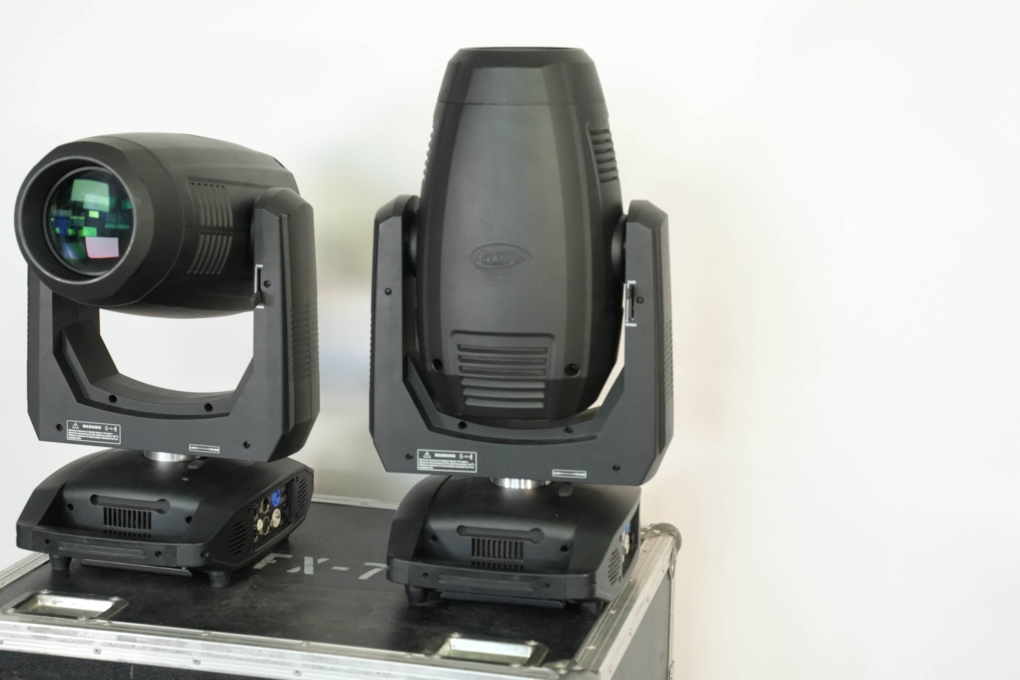 Elation Platinum HFX Hybrid 3-in-1 Moving Head Light Pair w/ Flight Case