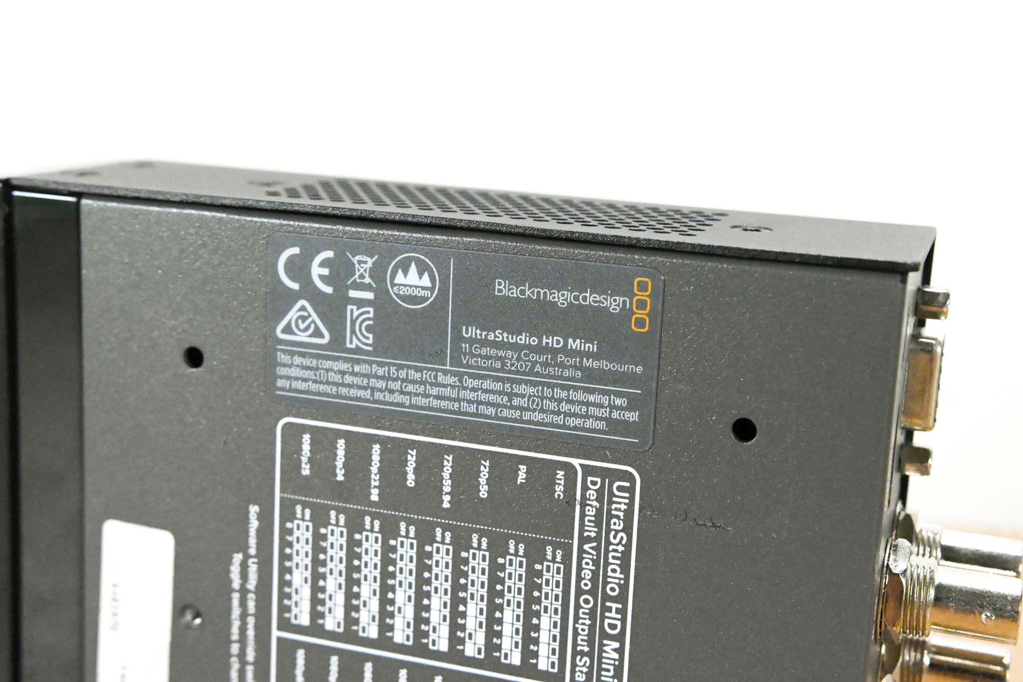 Blackmagic Design UltraStudio HD Mini