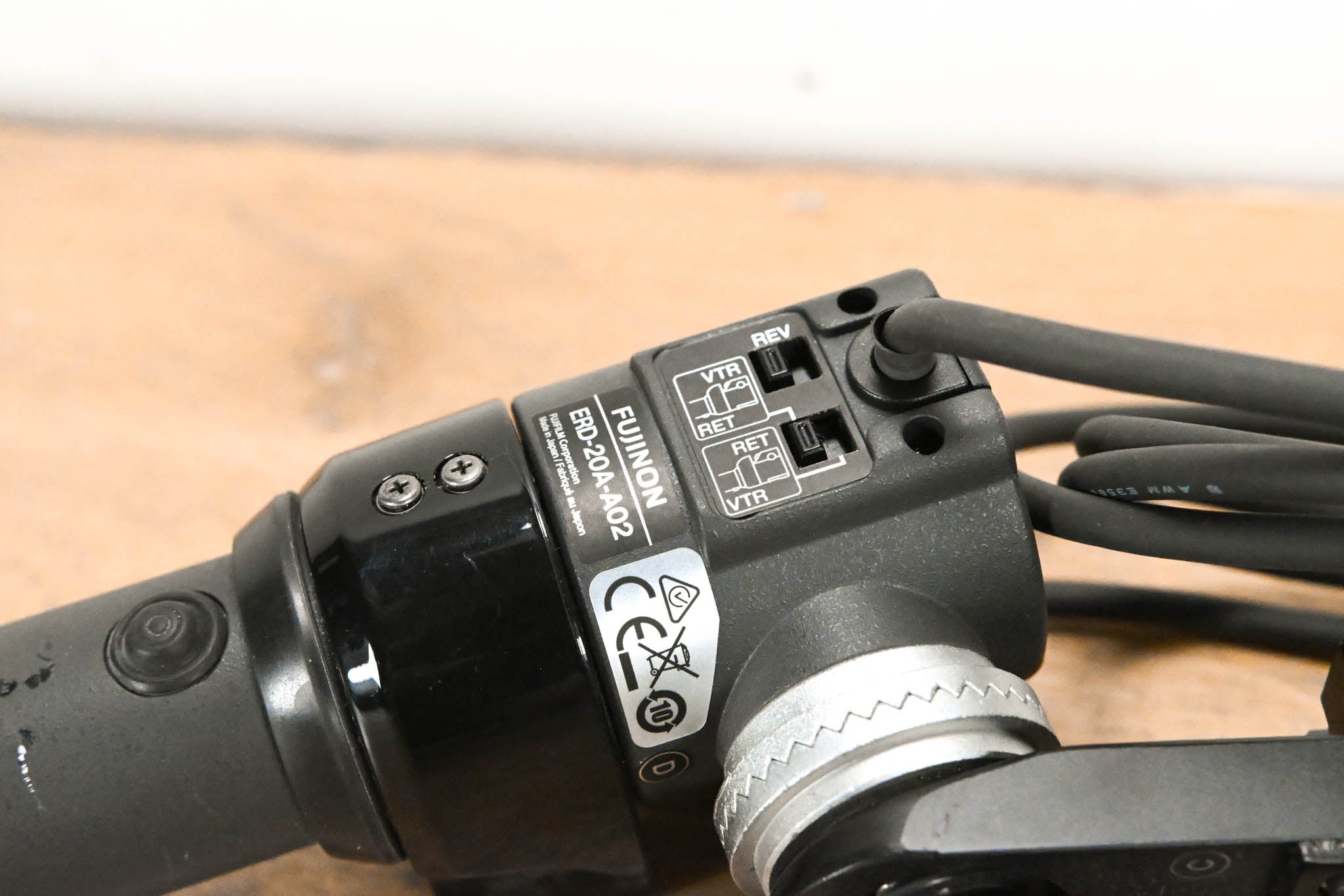 Fujinon ERD-20A-A02 Zoom Demand with MCA-7 Mounting Clamp