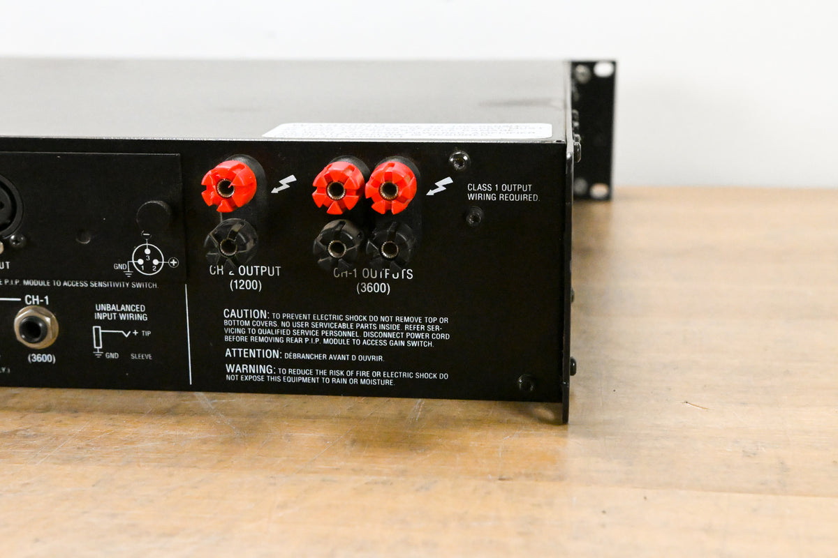 Crown Macro-Tech 36x12 2-Channel Power Amplifier