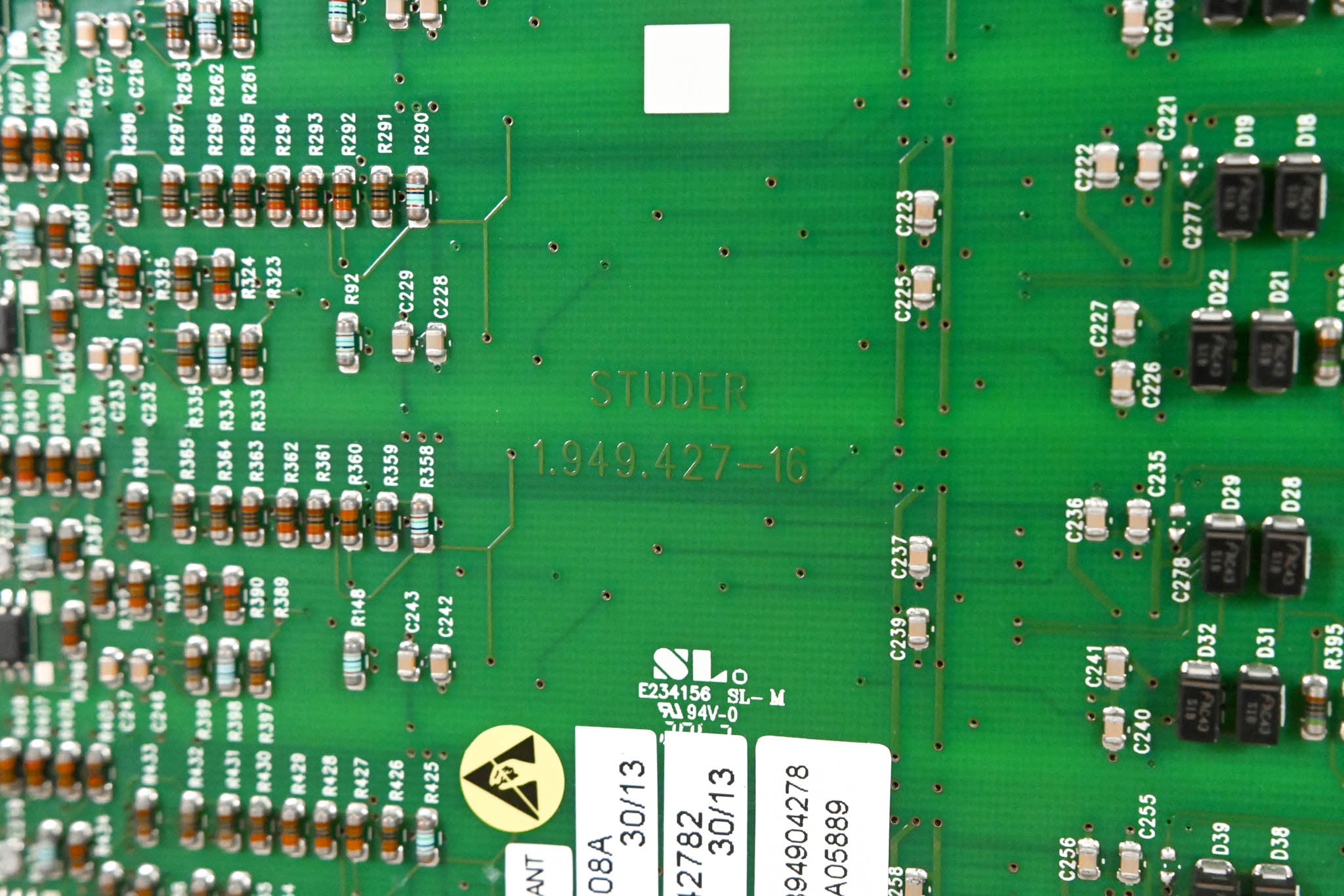 Studer Mic/Line In Card for D21m Modular I/O System