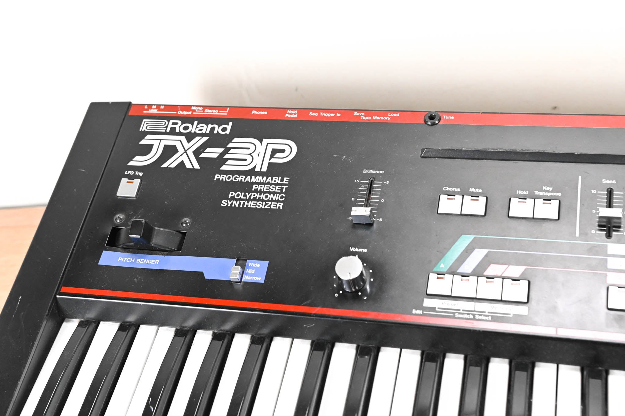 Roland JX-3P 61-Key Programmable Preset Polyphonic Synthesizer