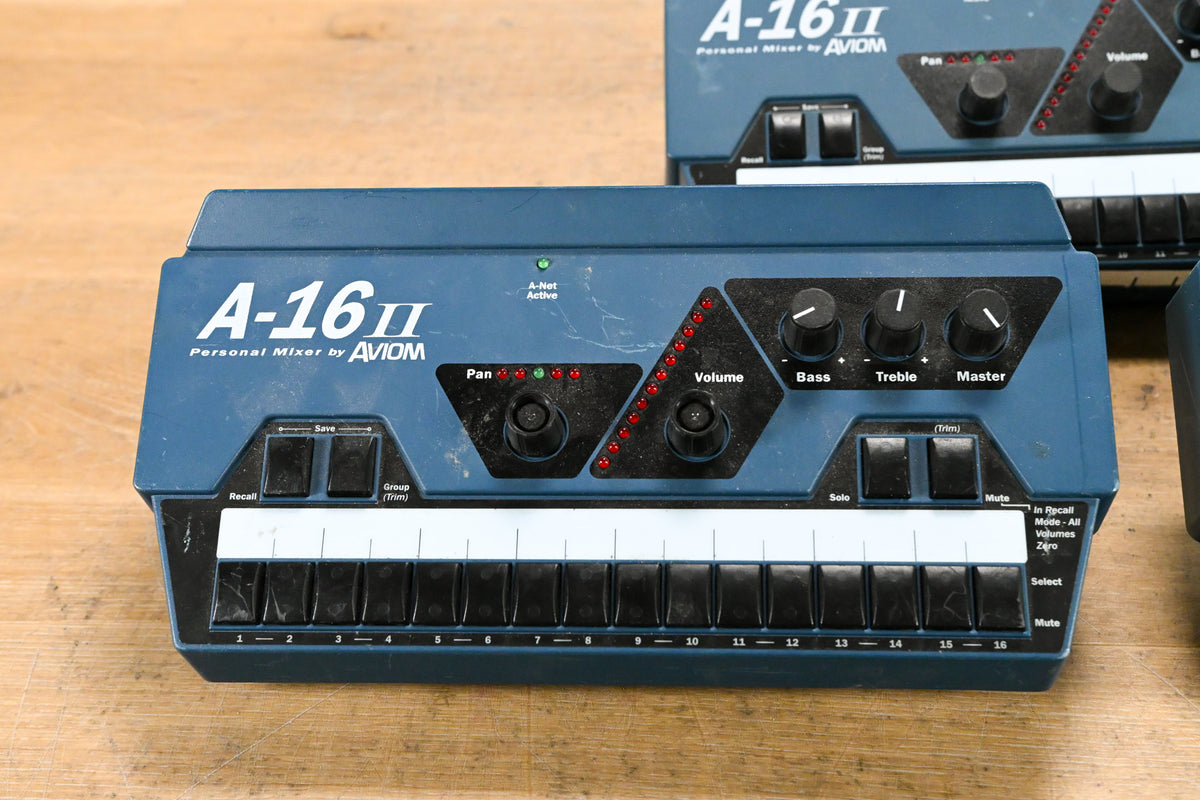 Aviom A-16II Personal Mixer (Pack of 3)