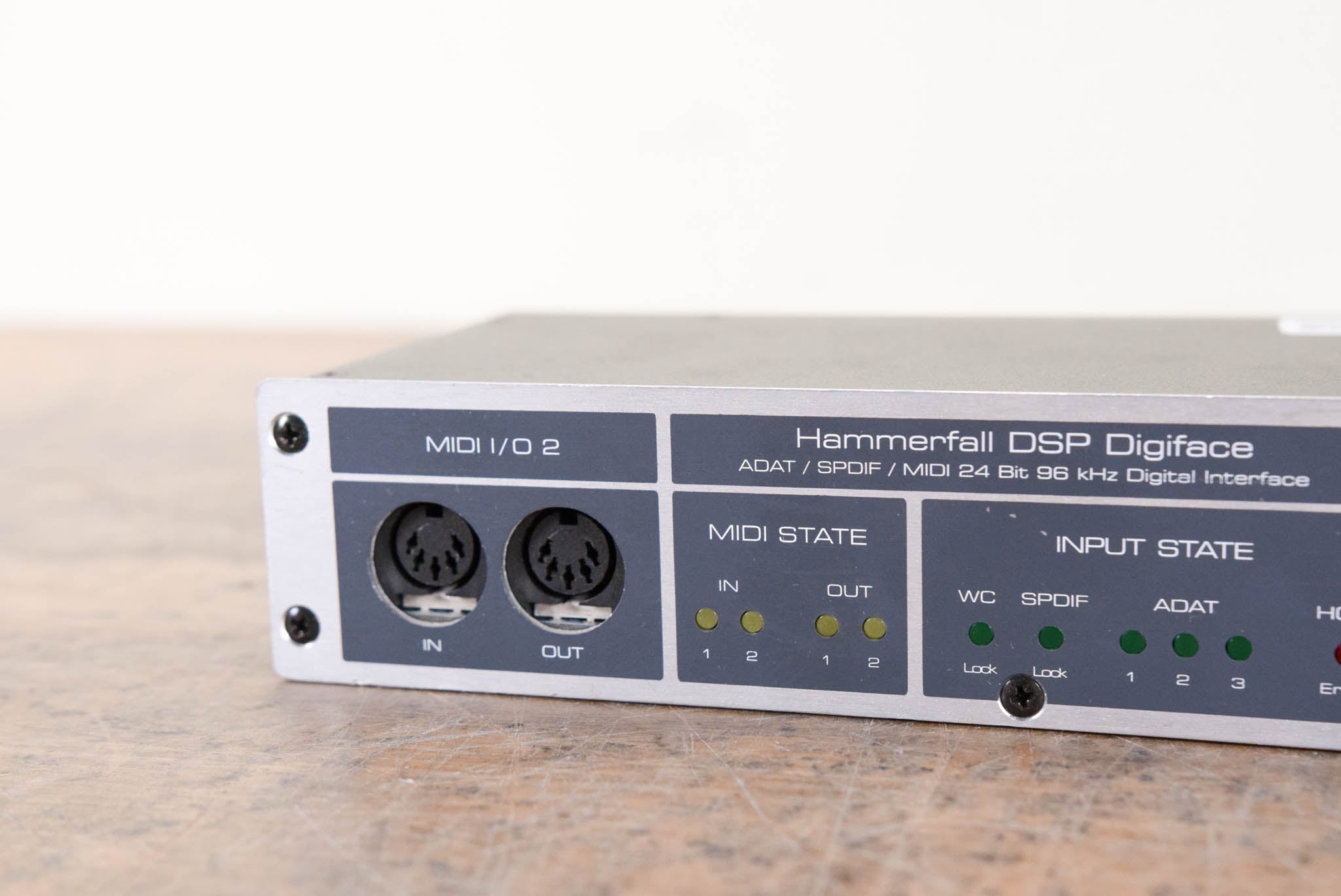 RME Hammerfall DSP Digiface 96 kHz Digital Interface (NO POWER SUPPLY)