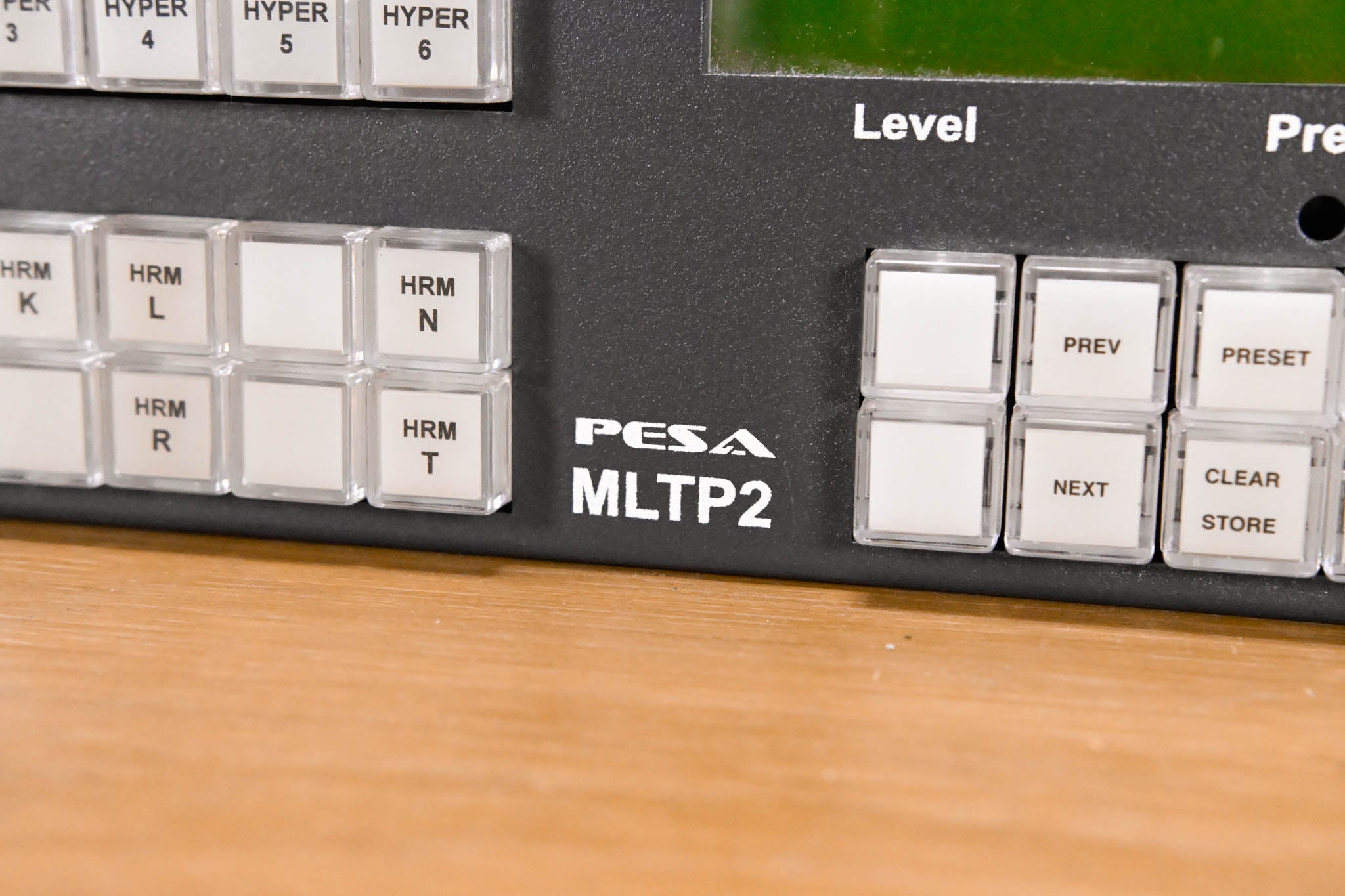 Pesa RCP-MLTP2 Dual 2RU Matrix Switcher Remote Control Panel (NO PSU)